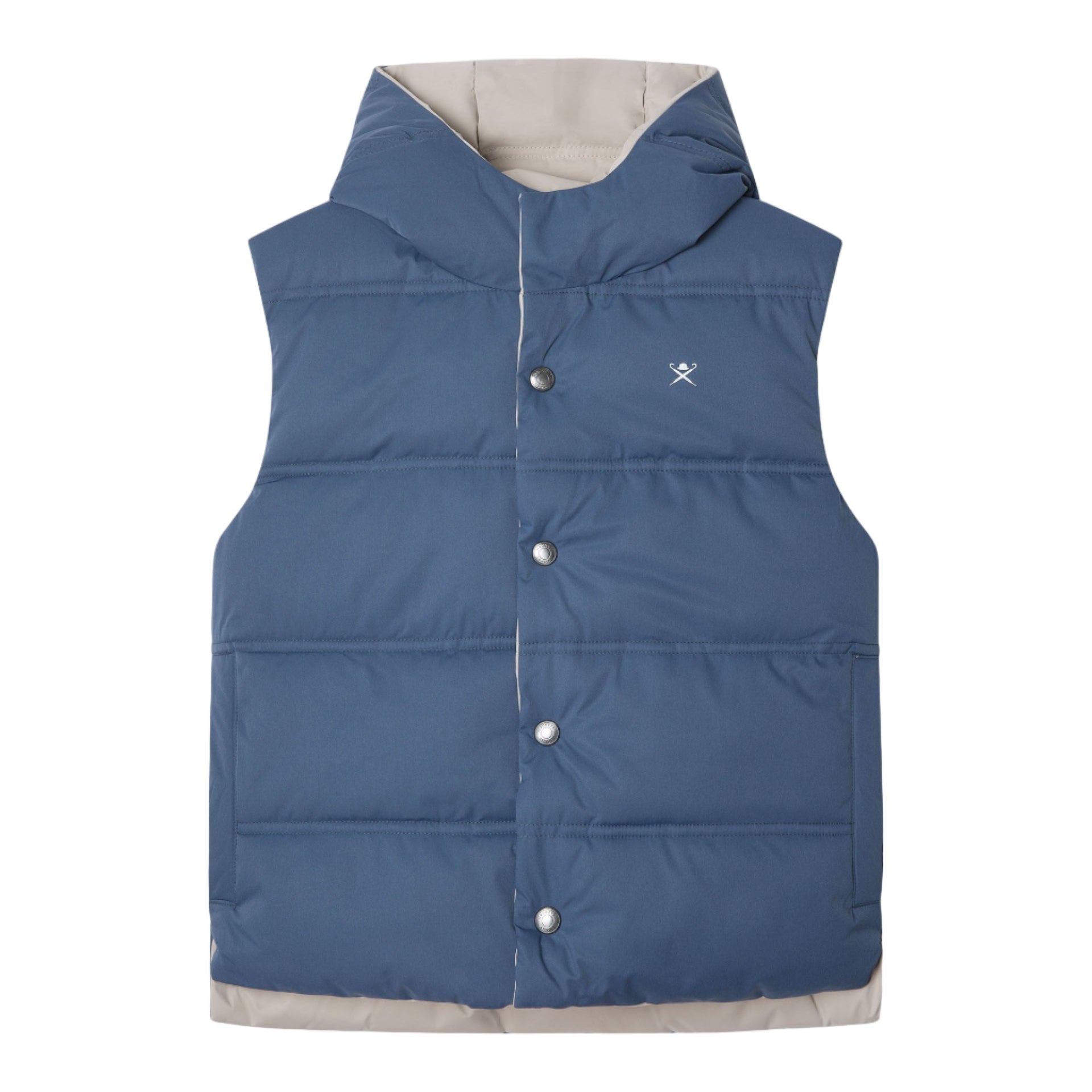 Hackett LondonReverse Gilet Jacket5063261887440SAVANNA
