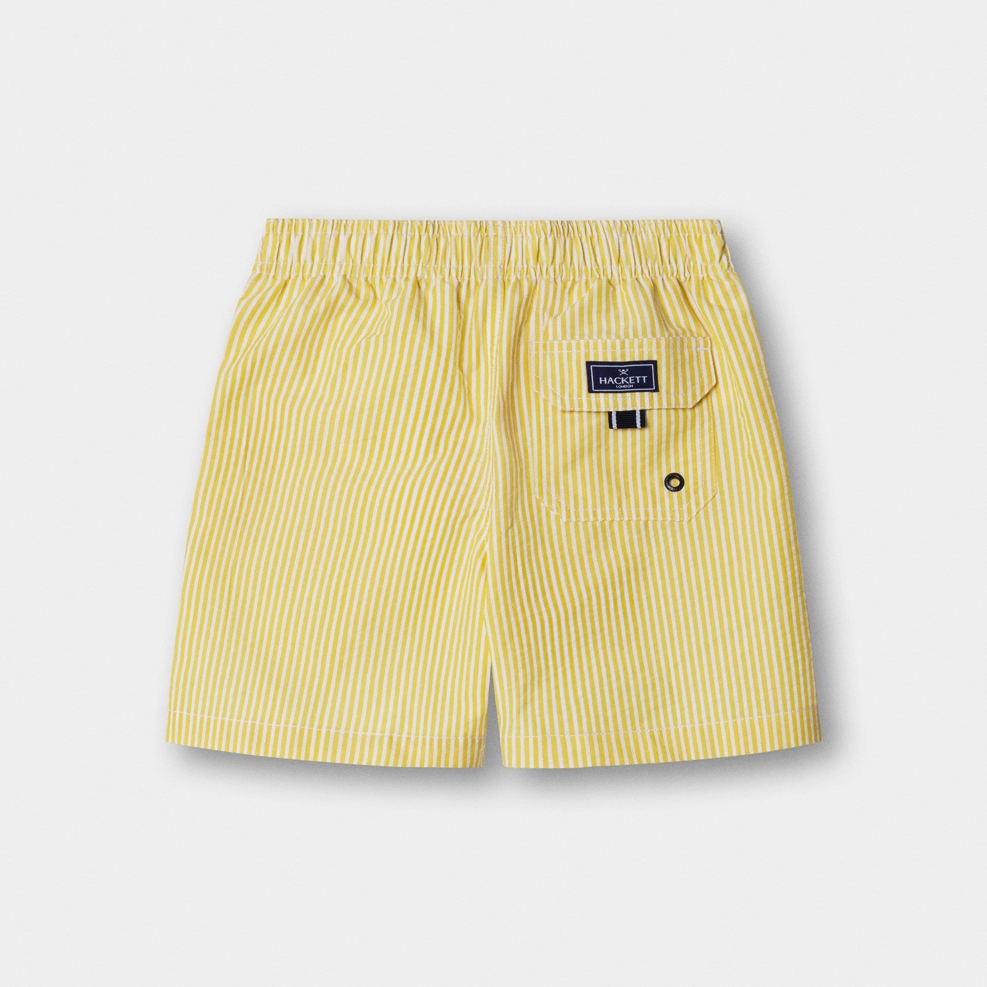 Hackett LondonSeersucker Swim TrunksSAVANNA