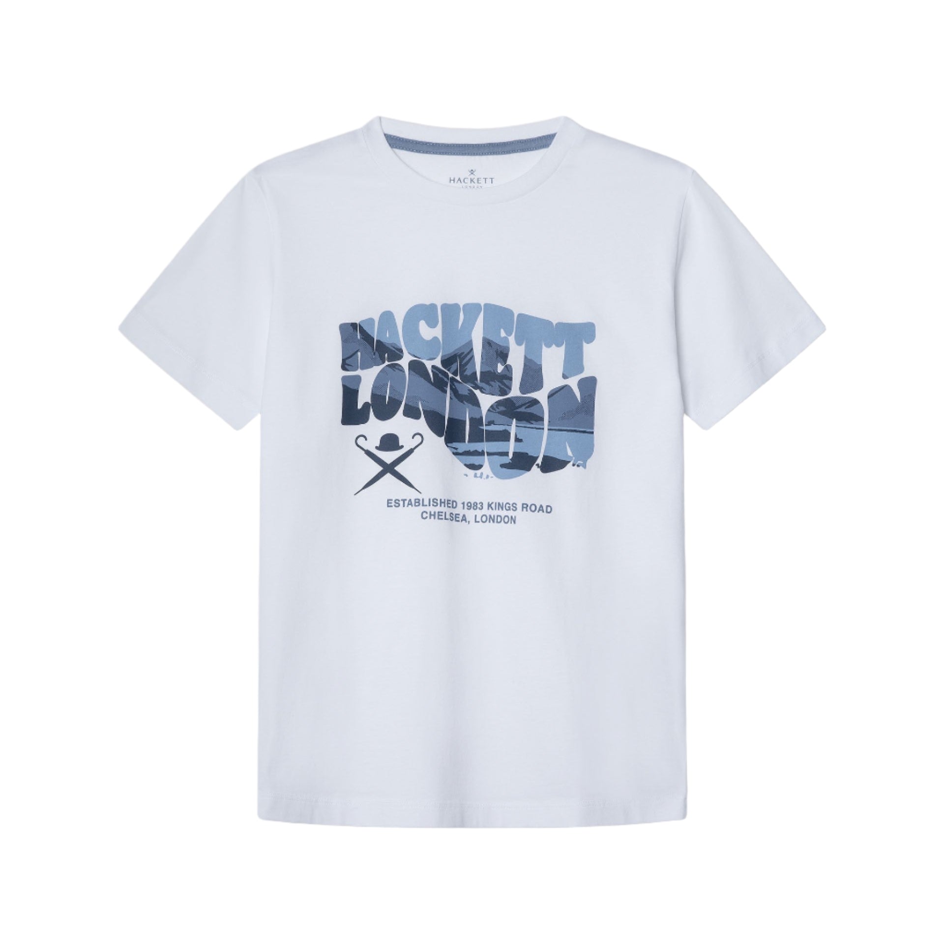 Hackett LondonWavy Logo Tee T-shirt5063261886962SAVANNA