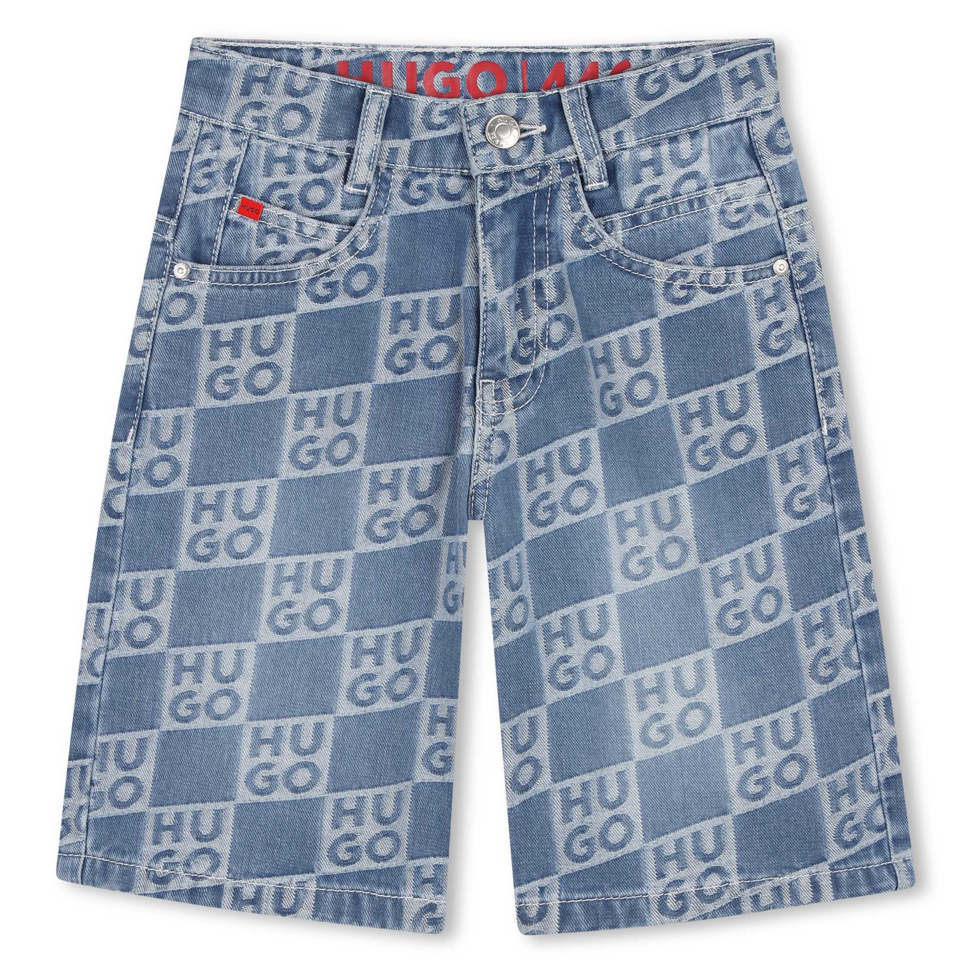 HUGOCheck Denim Shorts3617165966385SAVANNA