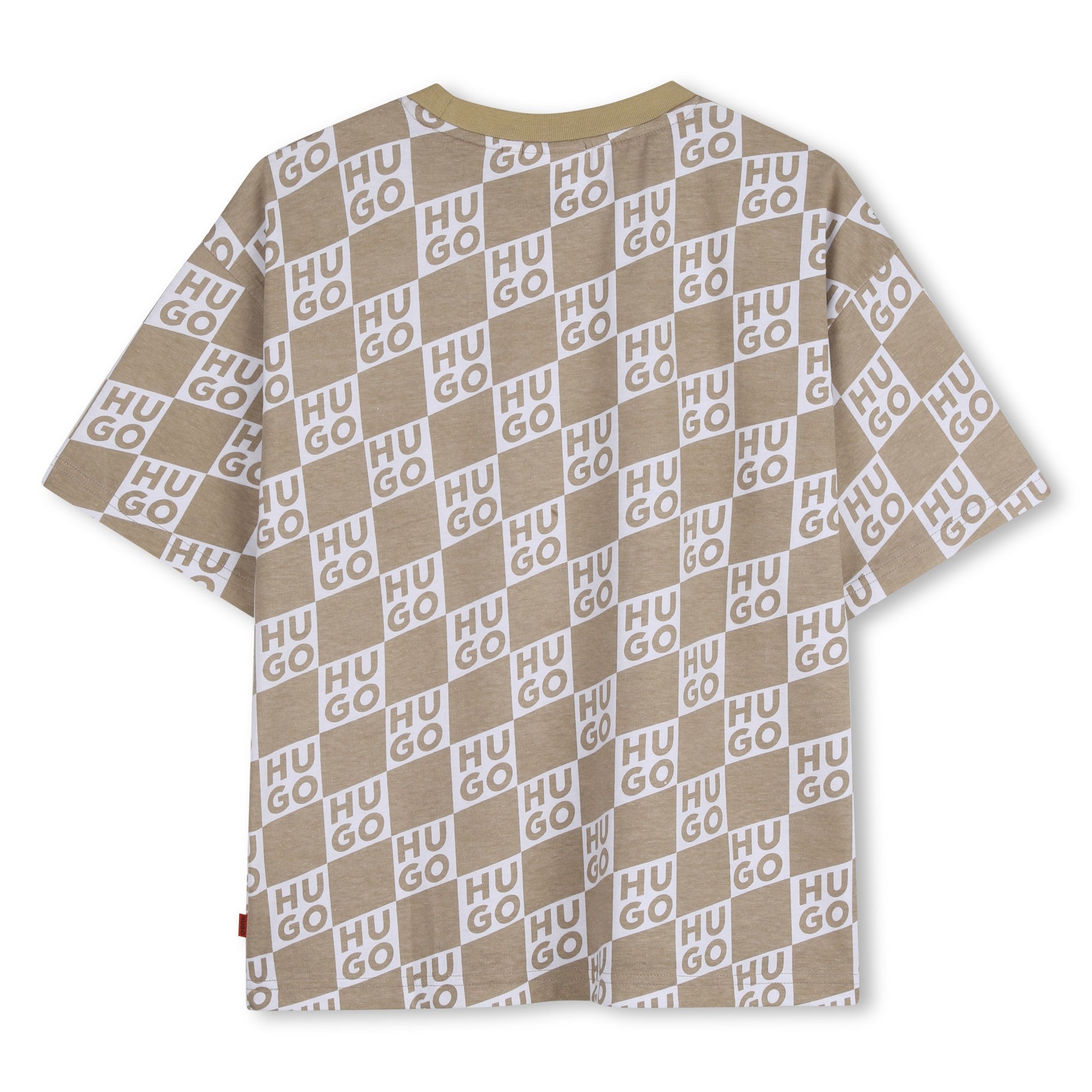 HUGOChecked Logo T-shirt3617165842467SAVANNA