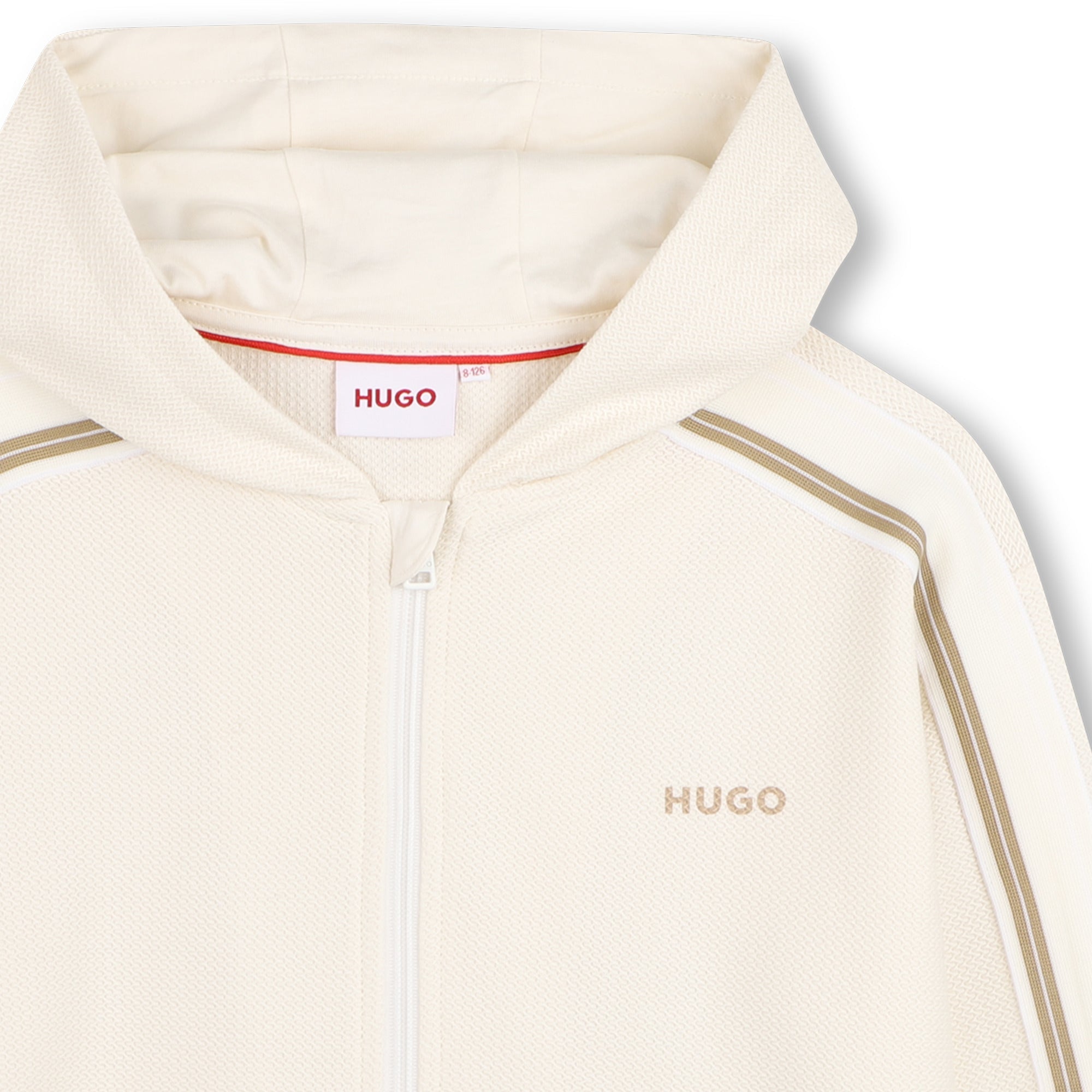 HUGOLogo Embroidered Hoodie3617165988141SAVANNA