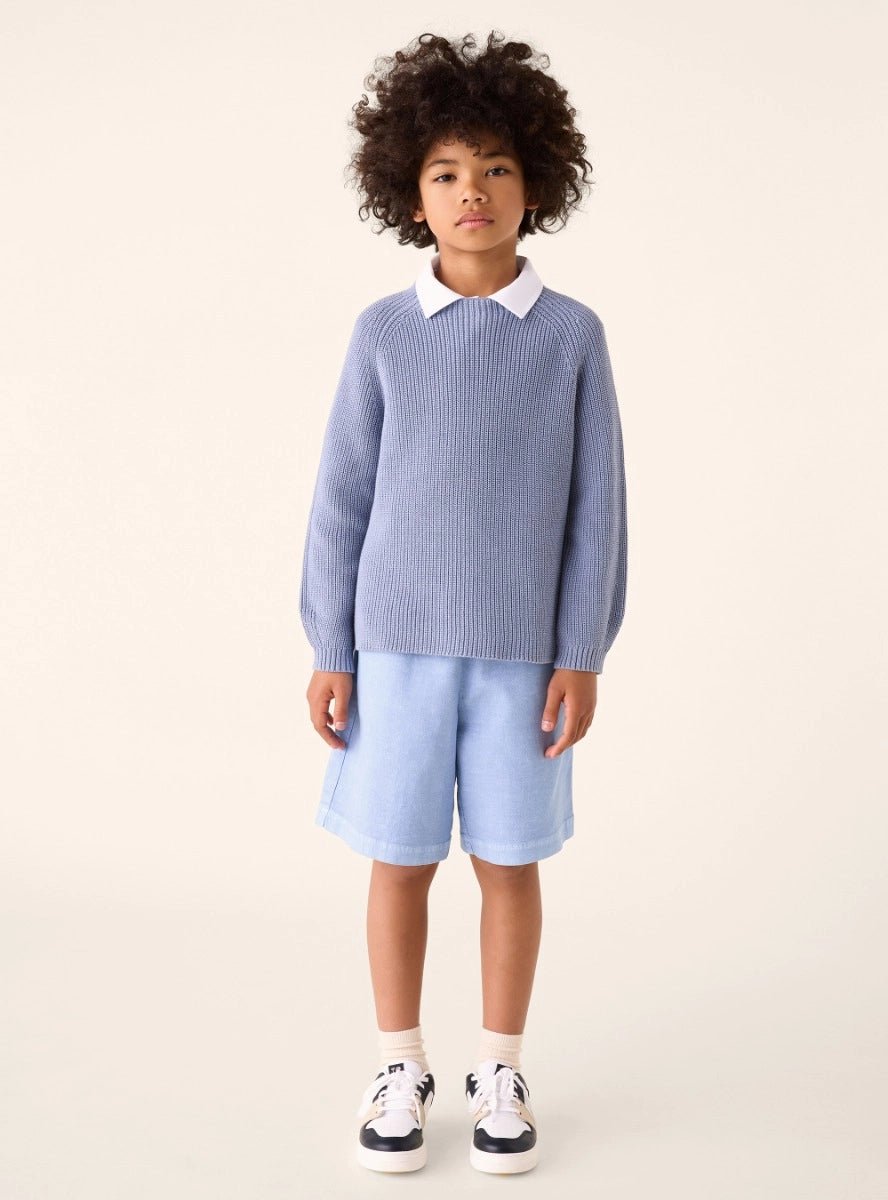 Il GufoCanvas Bermuda ShortsSAVANNA