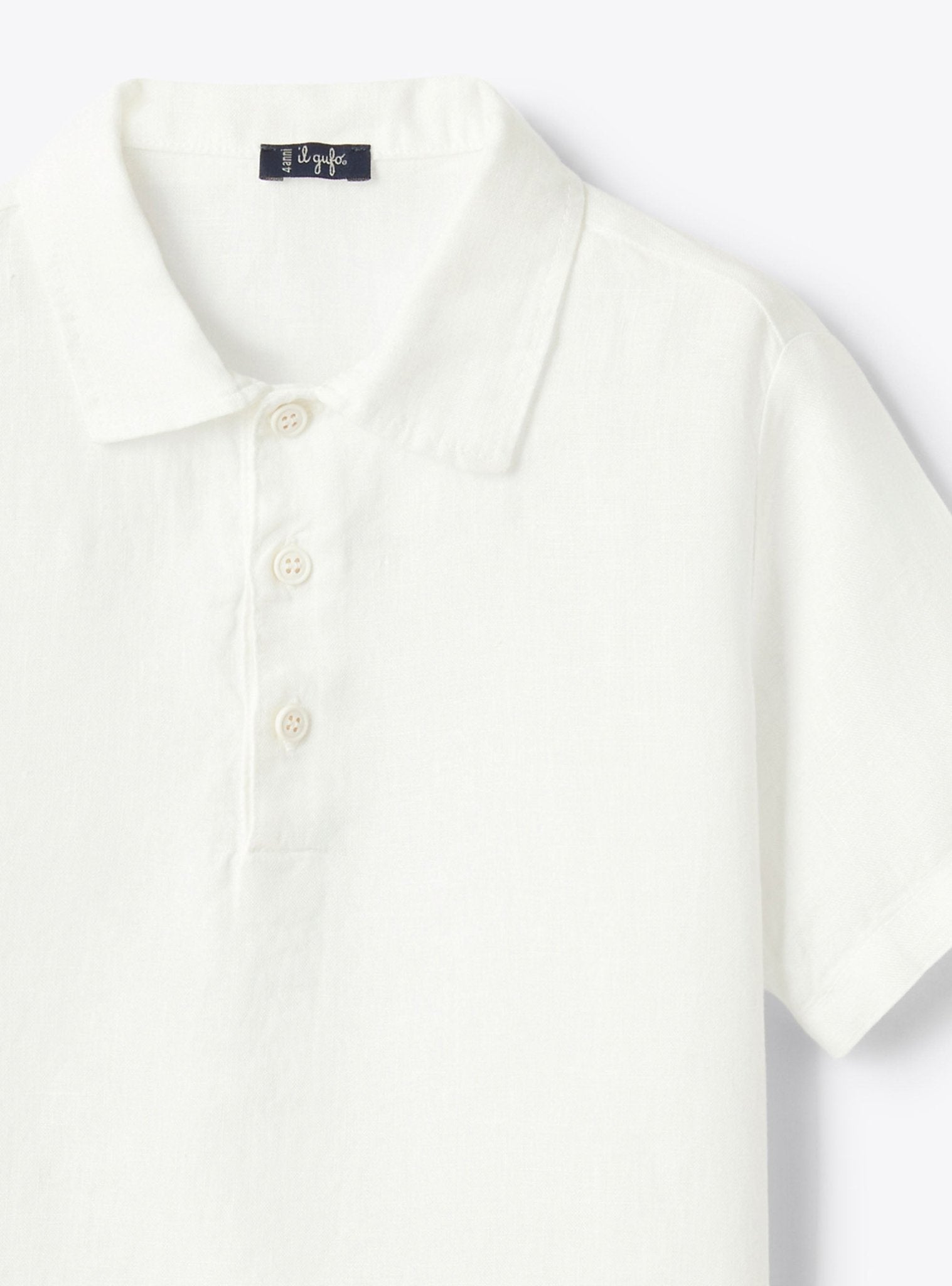 Il GufoLinen Polo ShirtSAVANNA