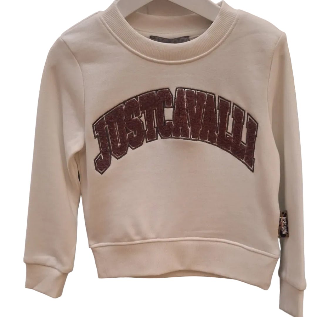 Just CavalliLettering Logo Sweatshirt8053638906925SAVANNA