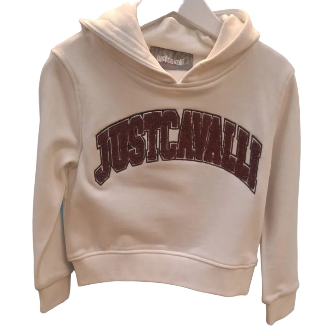 Just CavalliLogo Patch Hoodie8053638906208SAVANNA