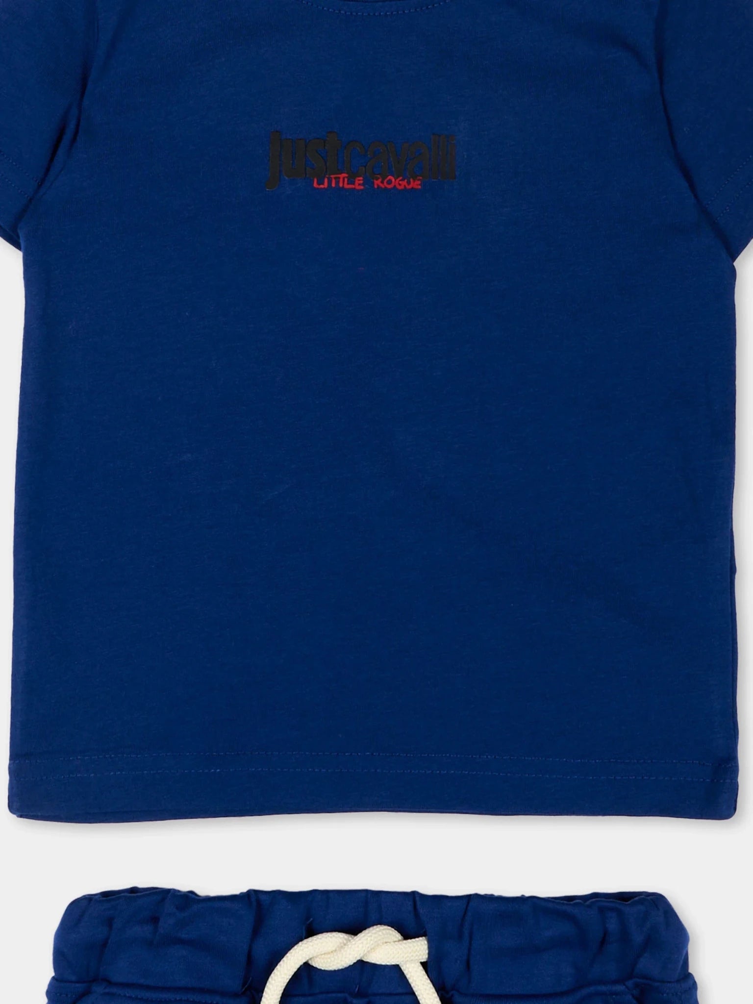 Just CavalliLogo Print Shorts SetSAVANNA