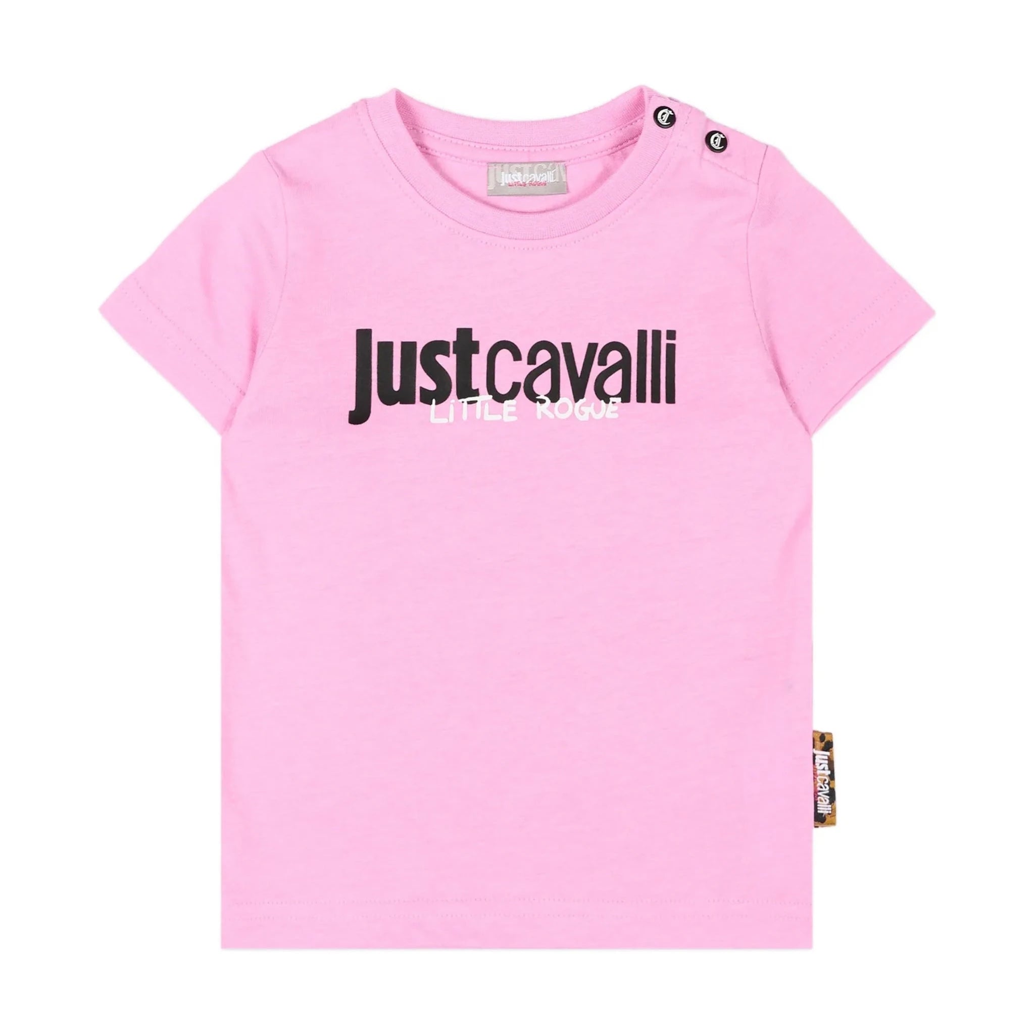 Just CavalliLogo Short Sleeved T-ShirtSAVANNA