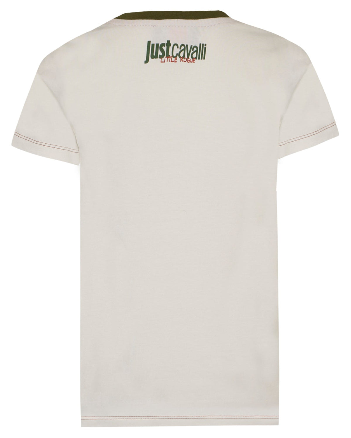 Just CavalliSolid Crewneck T-Shirt8053638639311SAVANNA