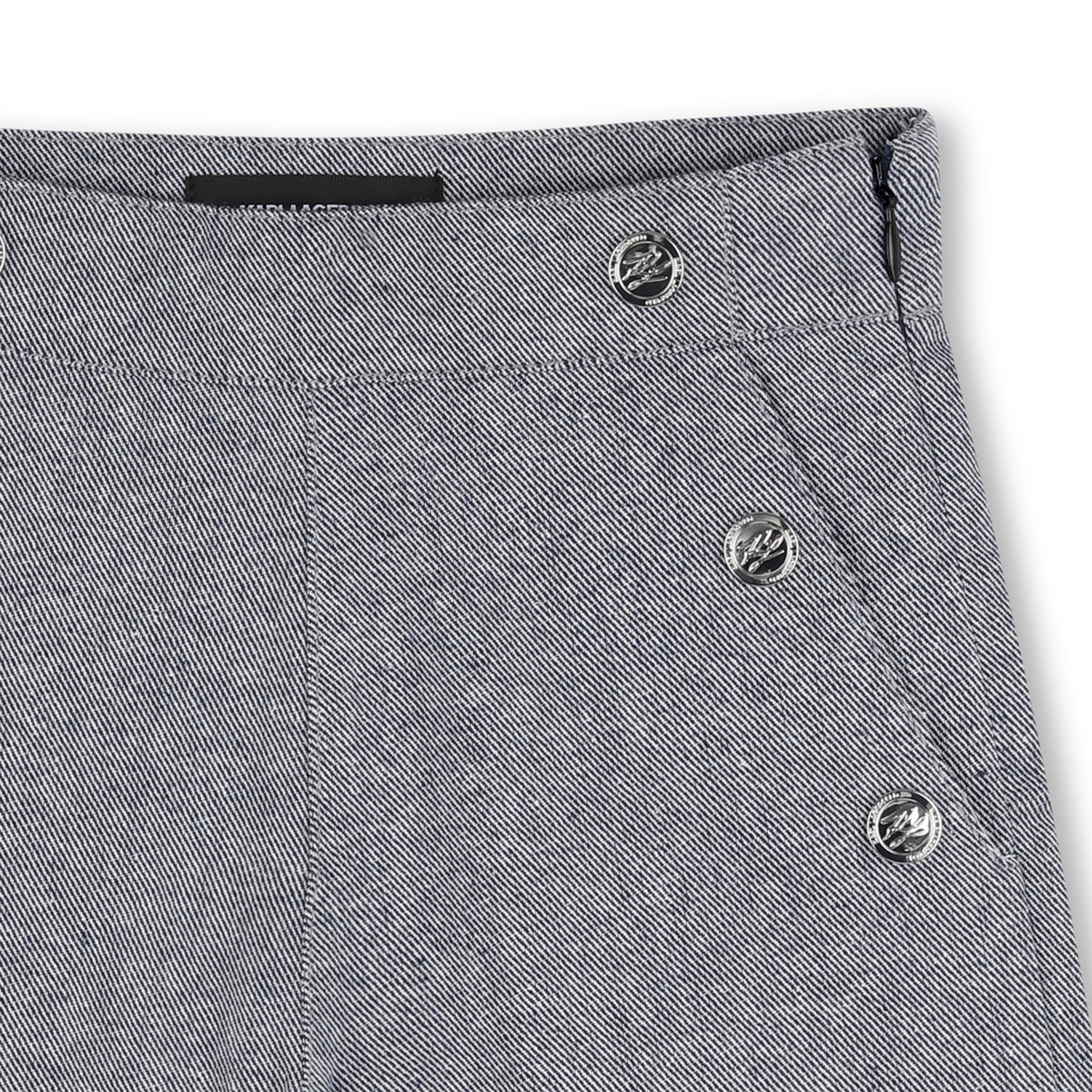 Karl LagerfeldButtoned Herringbone Shorts3617165904318SAVANNA