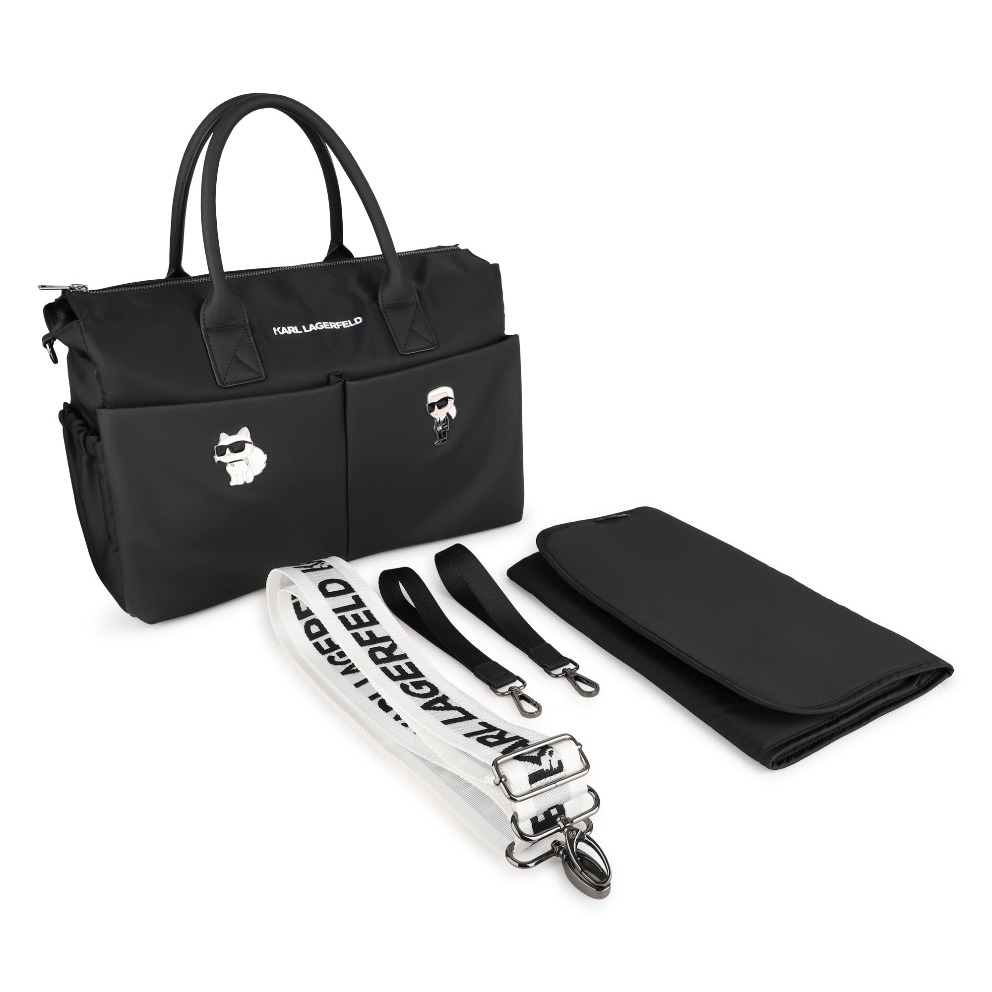 Karl LagerfeldLogo Print Changing Bag3617165961328SAVANNA
