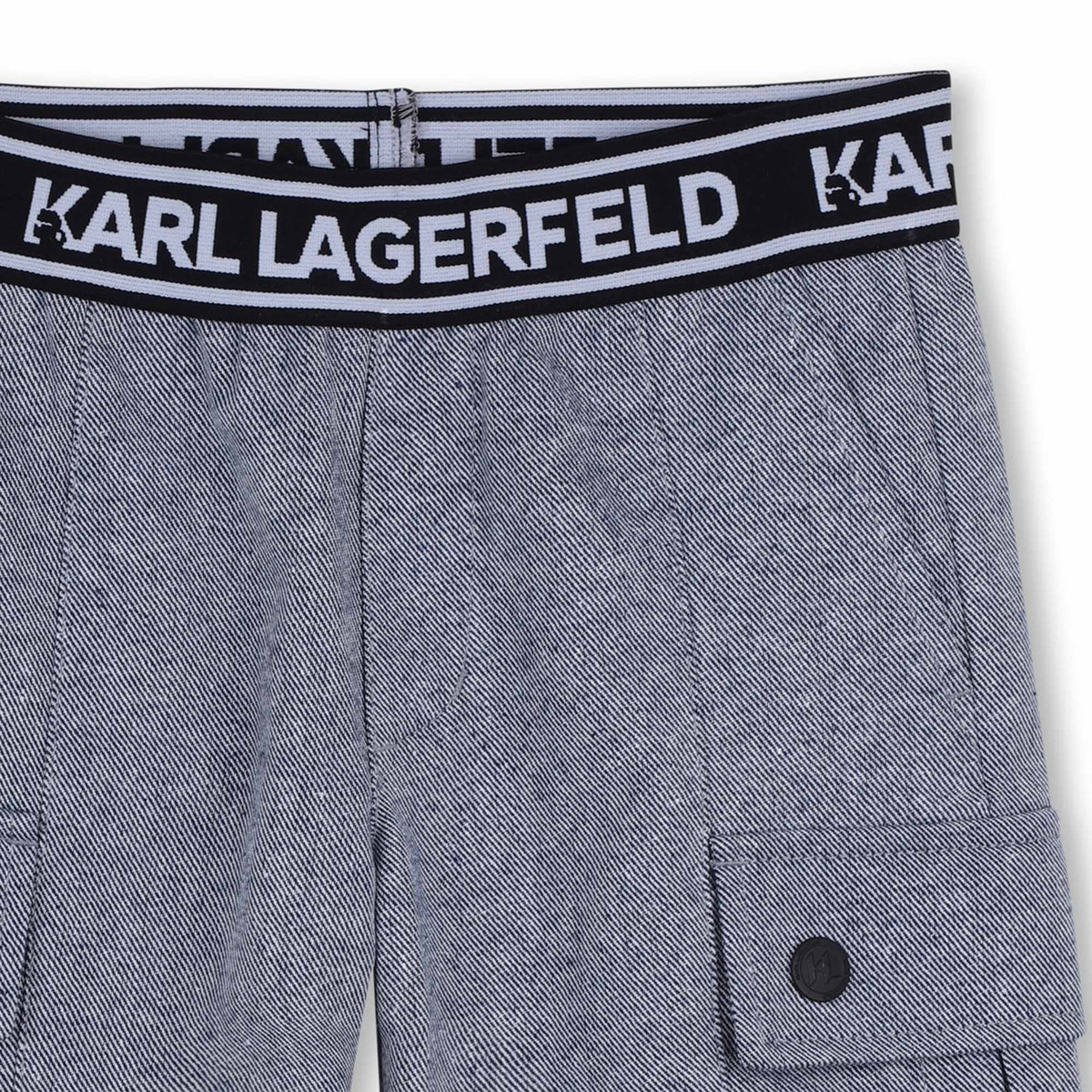 Karl LagerfeldLogo Waistband Cargo Shorts3617165929151SAVANNA