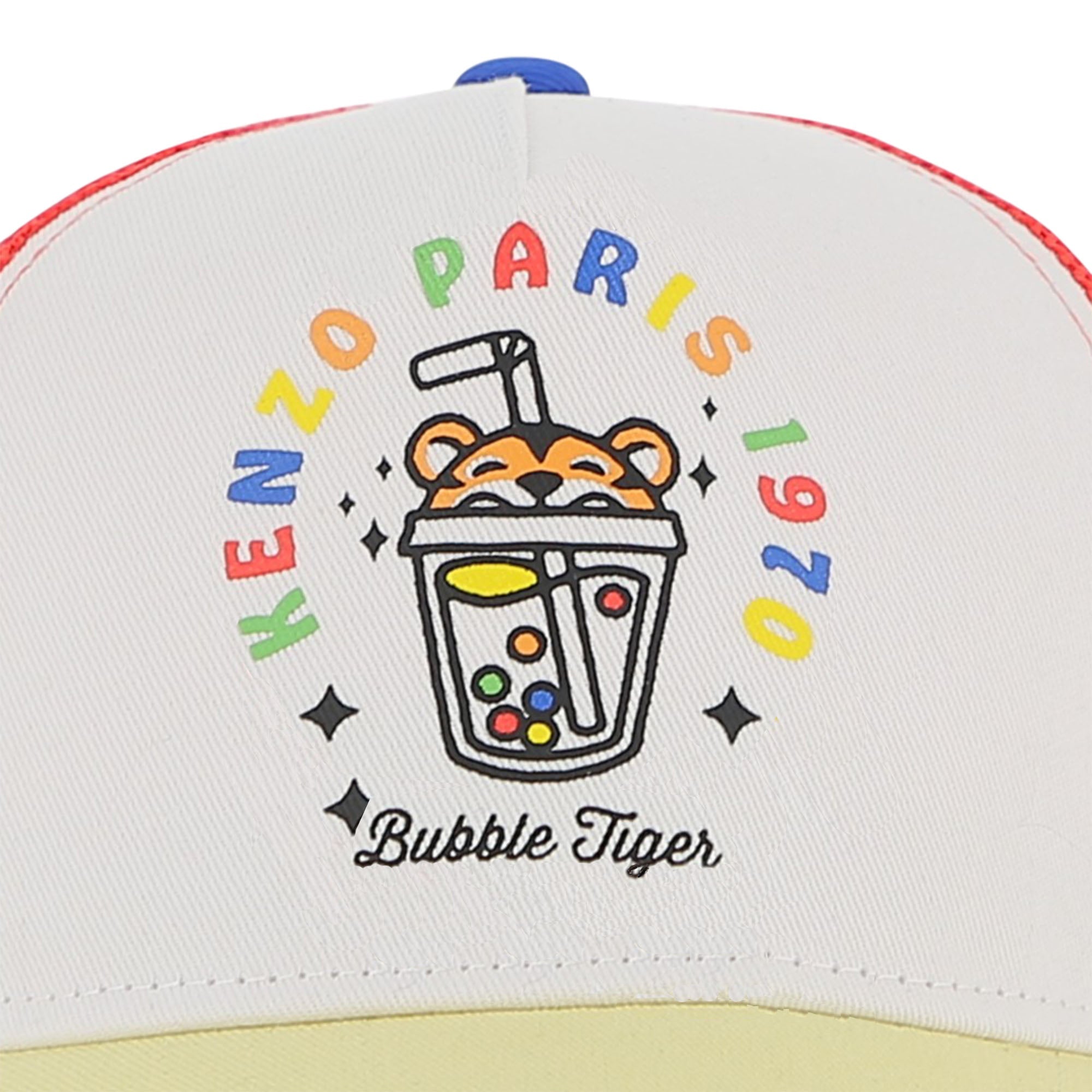 KENZOBubble Tiger Mesh CapSAVANNA