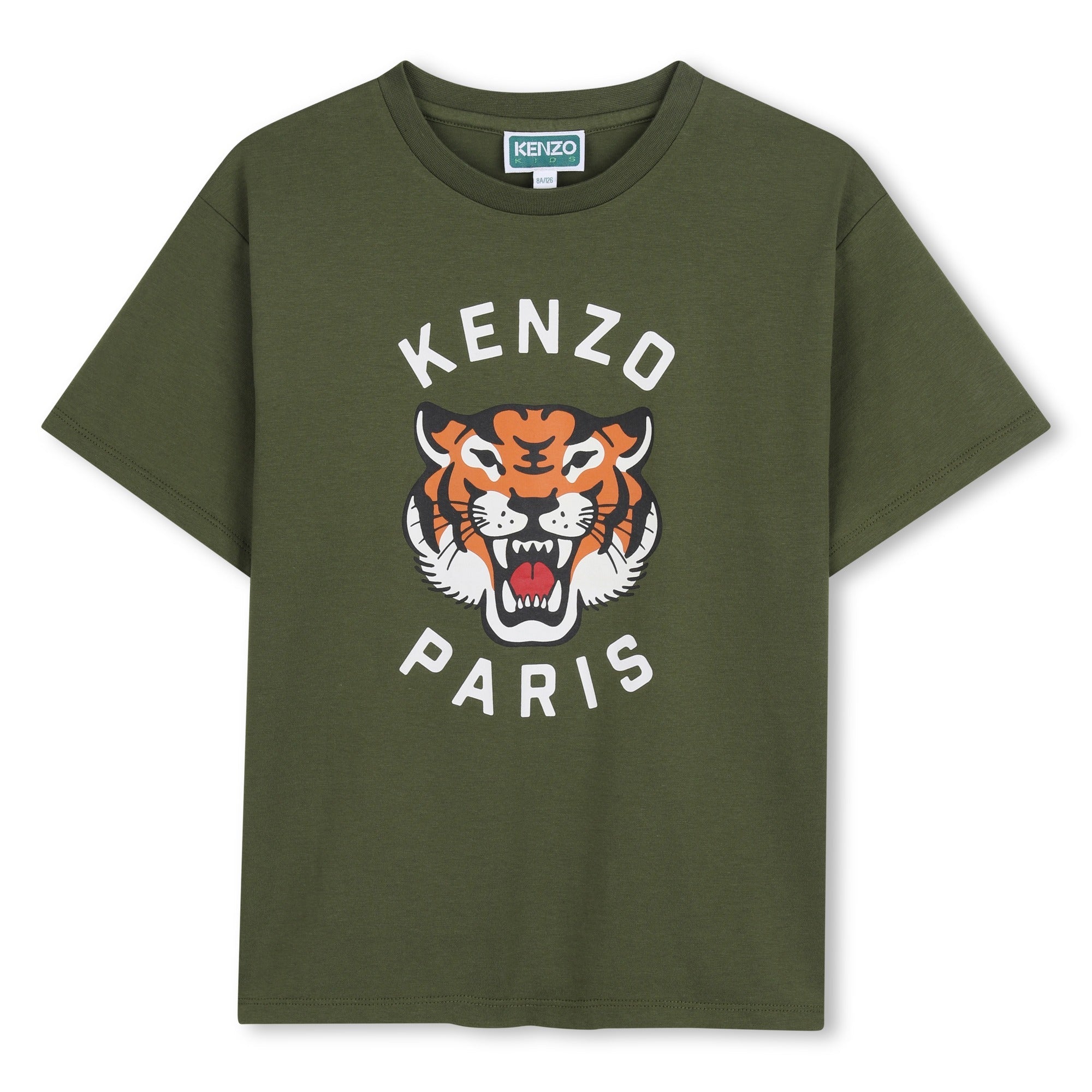KENZOCrew Neck Tiger T-Shirt3617165921971SAVANNA