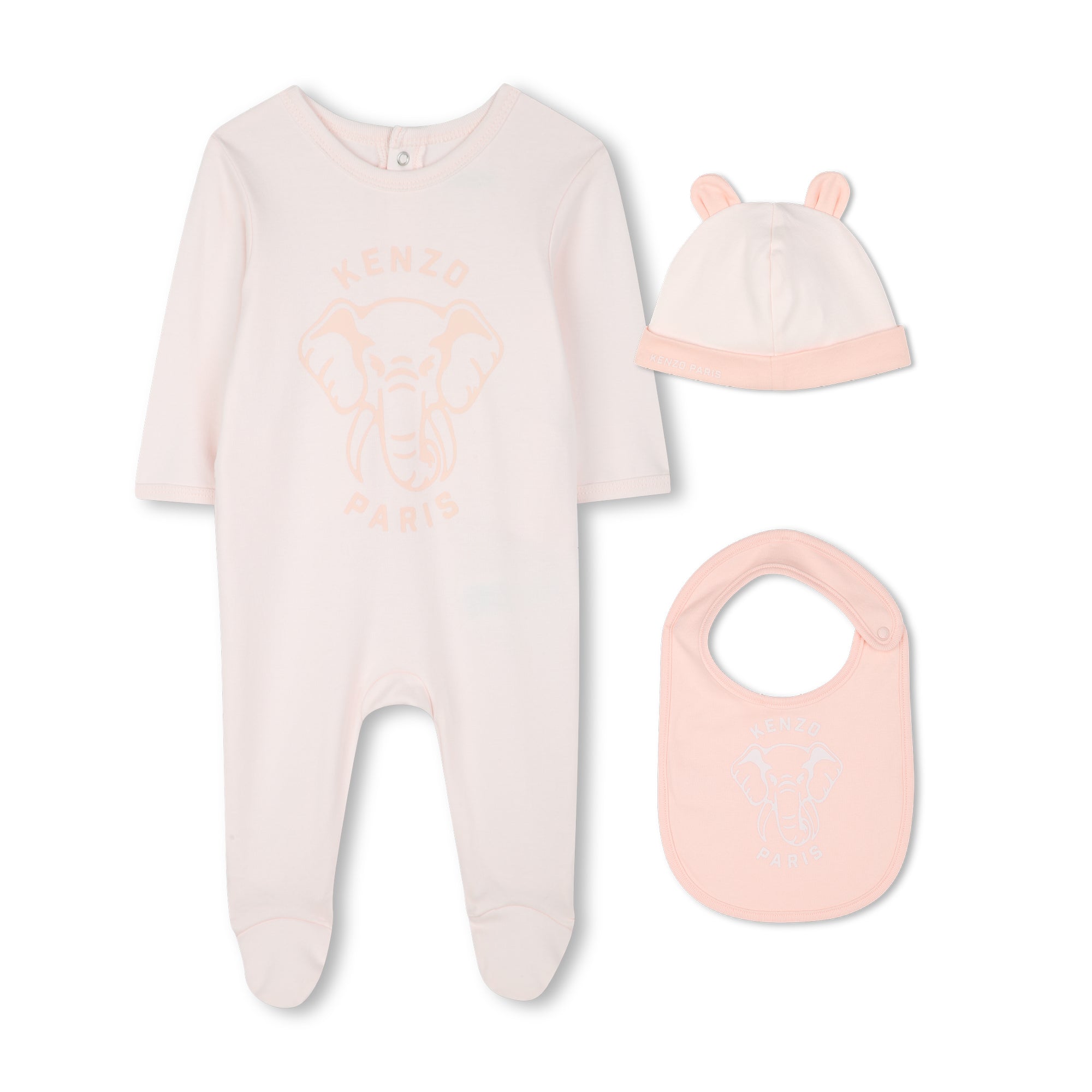KENZOElephant Logo Babygrow Gift SetSAVANNA