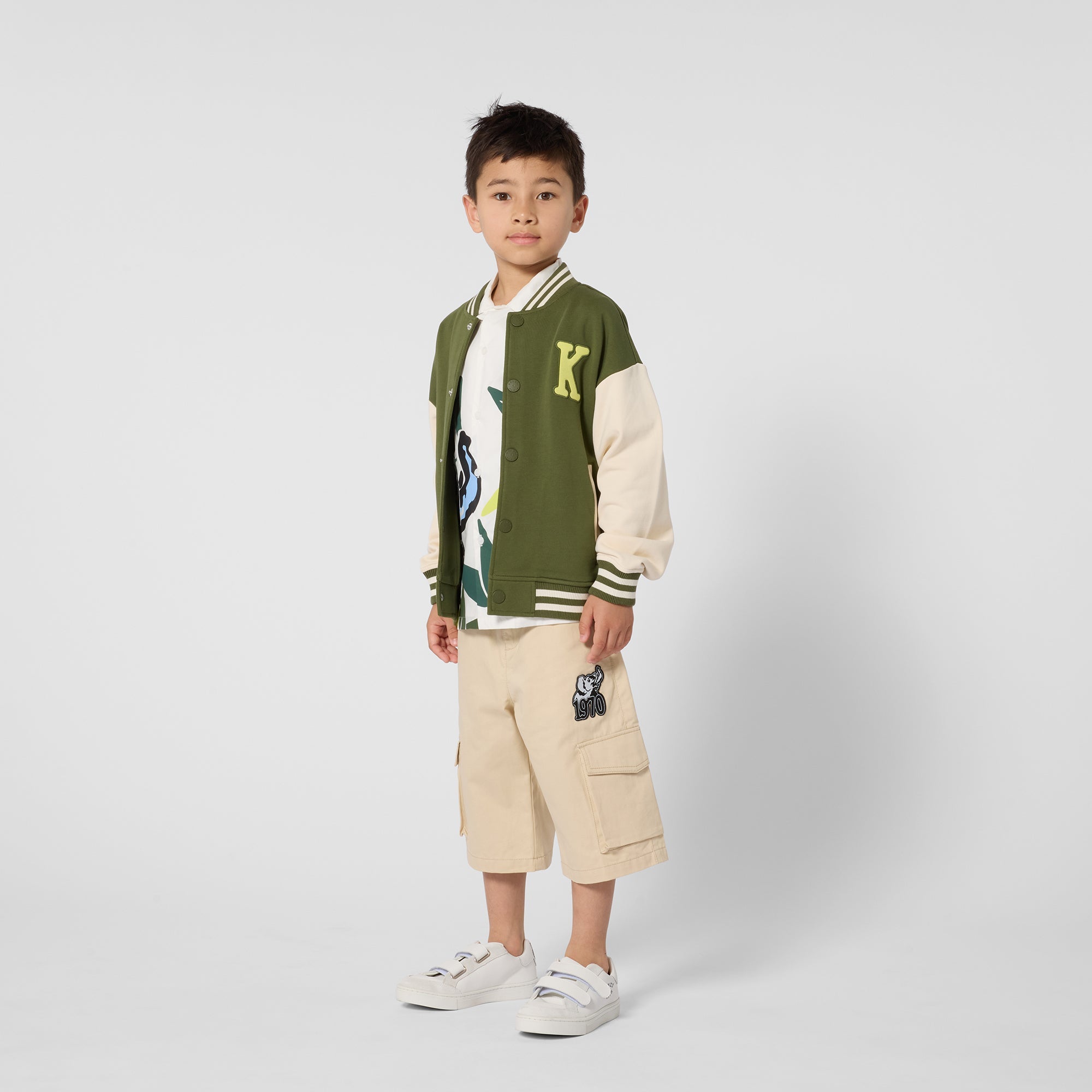 KENZOElephant Logo Shorts3617165806018SAVANNA