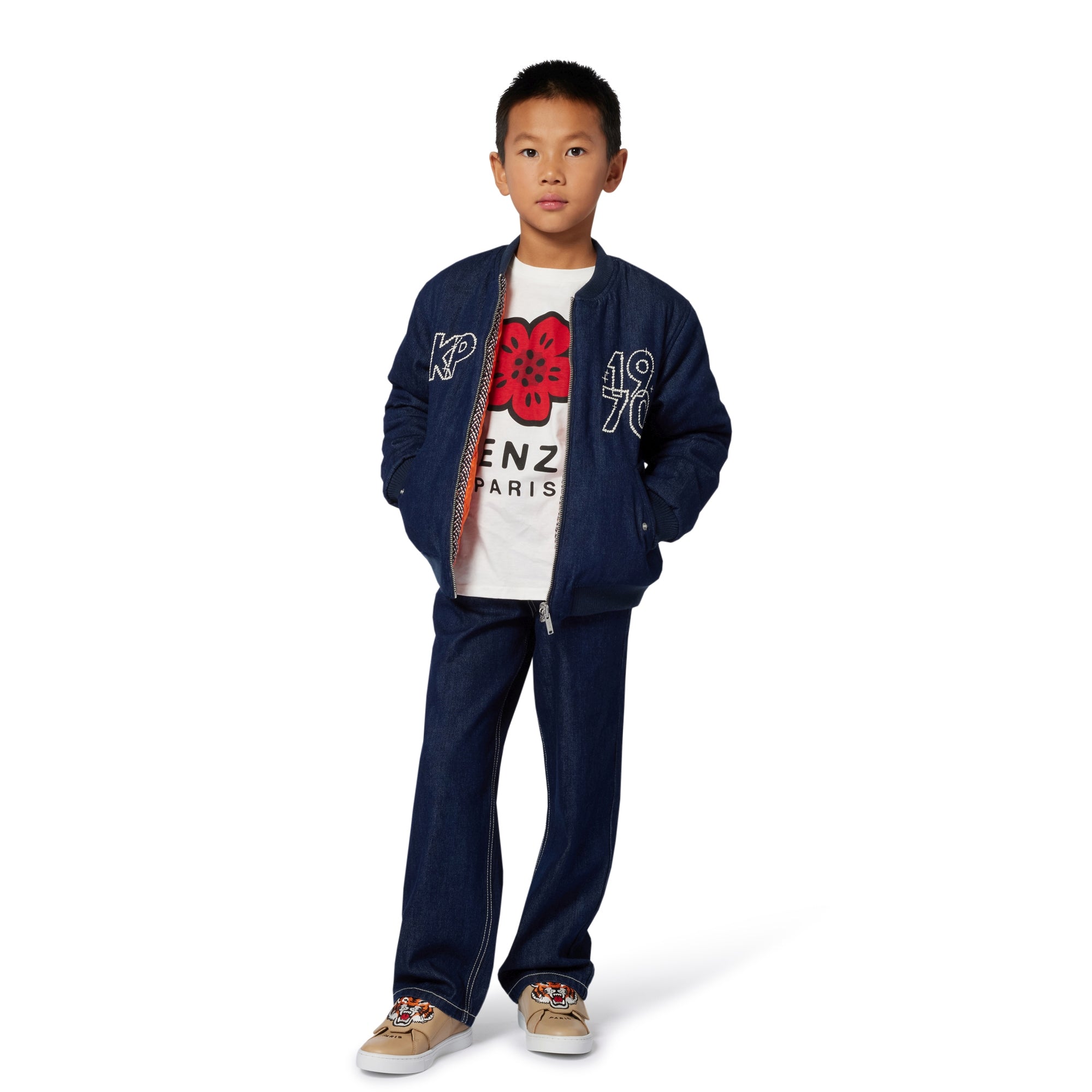 KENZOFlower Logo Long Sleeve Top3617165594939SAVANNA