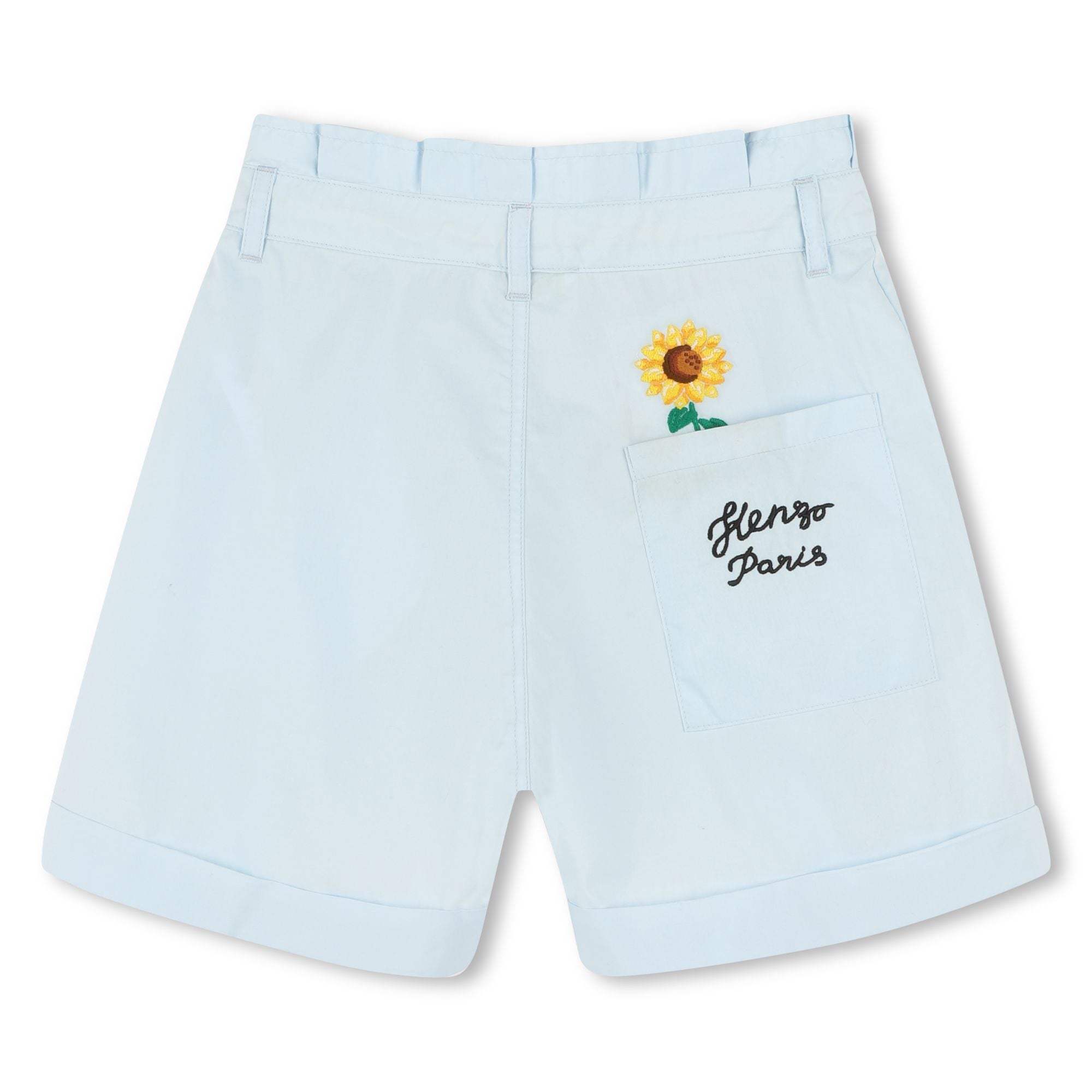 KENZOLogo Embroidered Shorts3617165215773SAVANNA