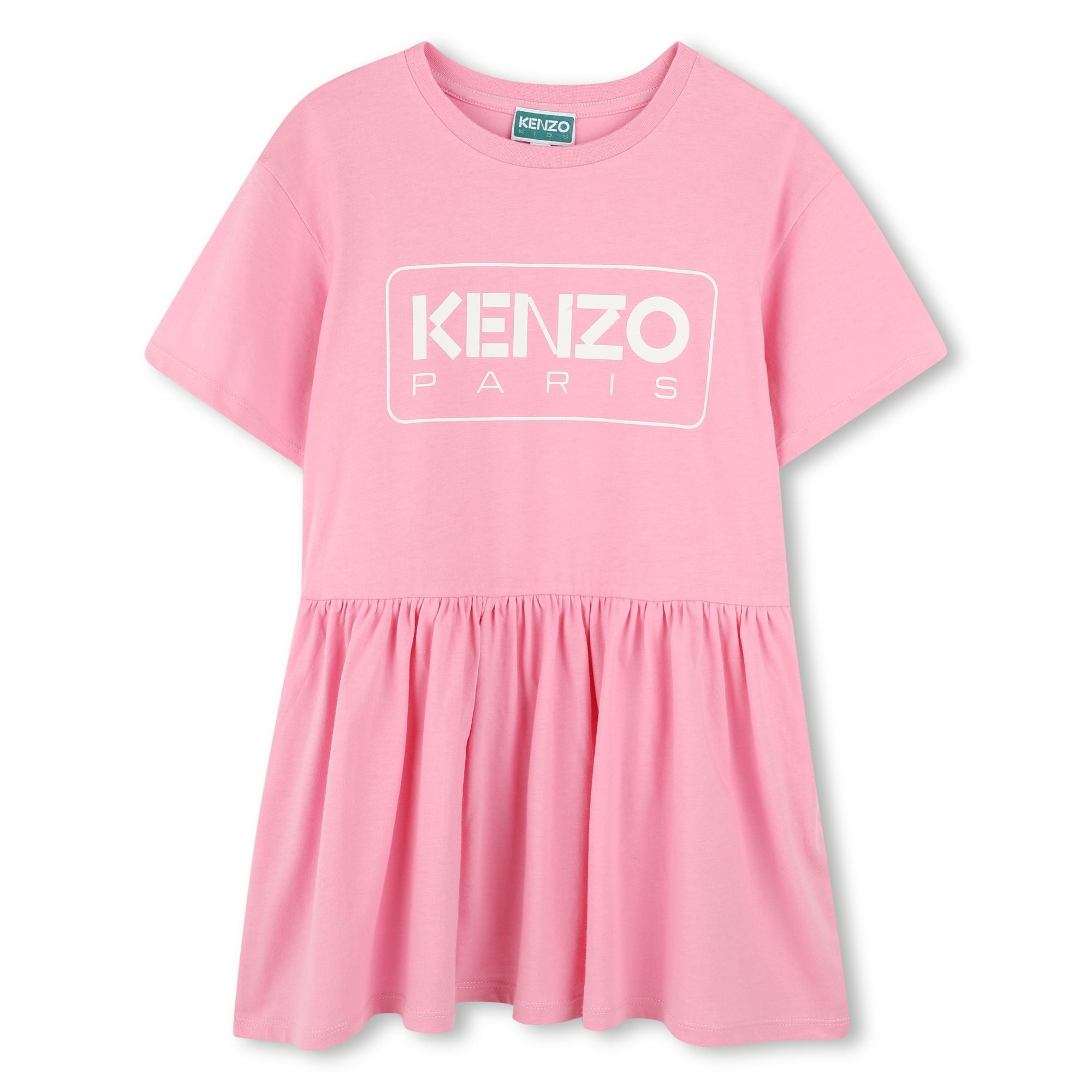 KENZO Logo Print Dress SAVANNA