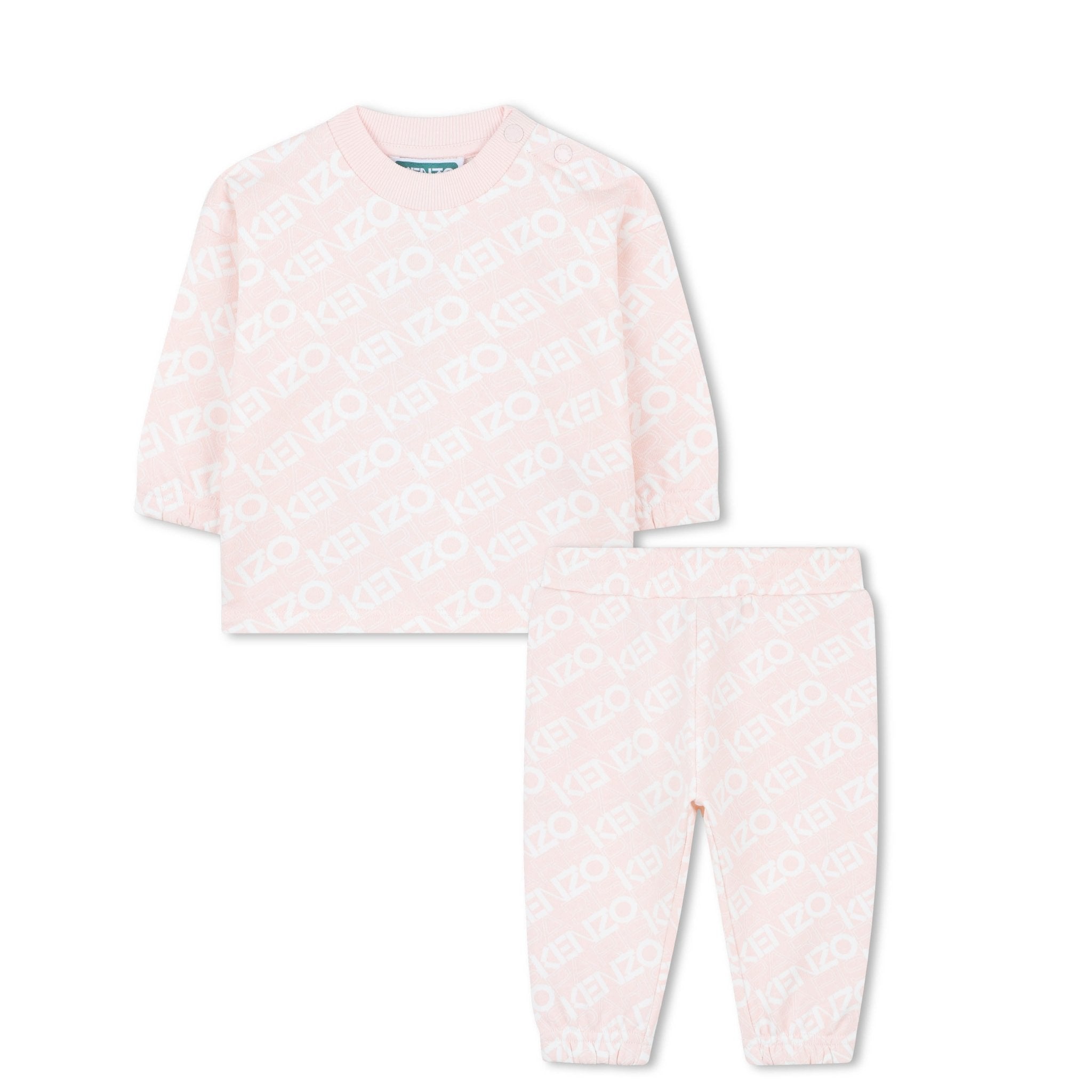 KENZOLogo Print Tracksuit SetSAVANNA