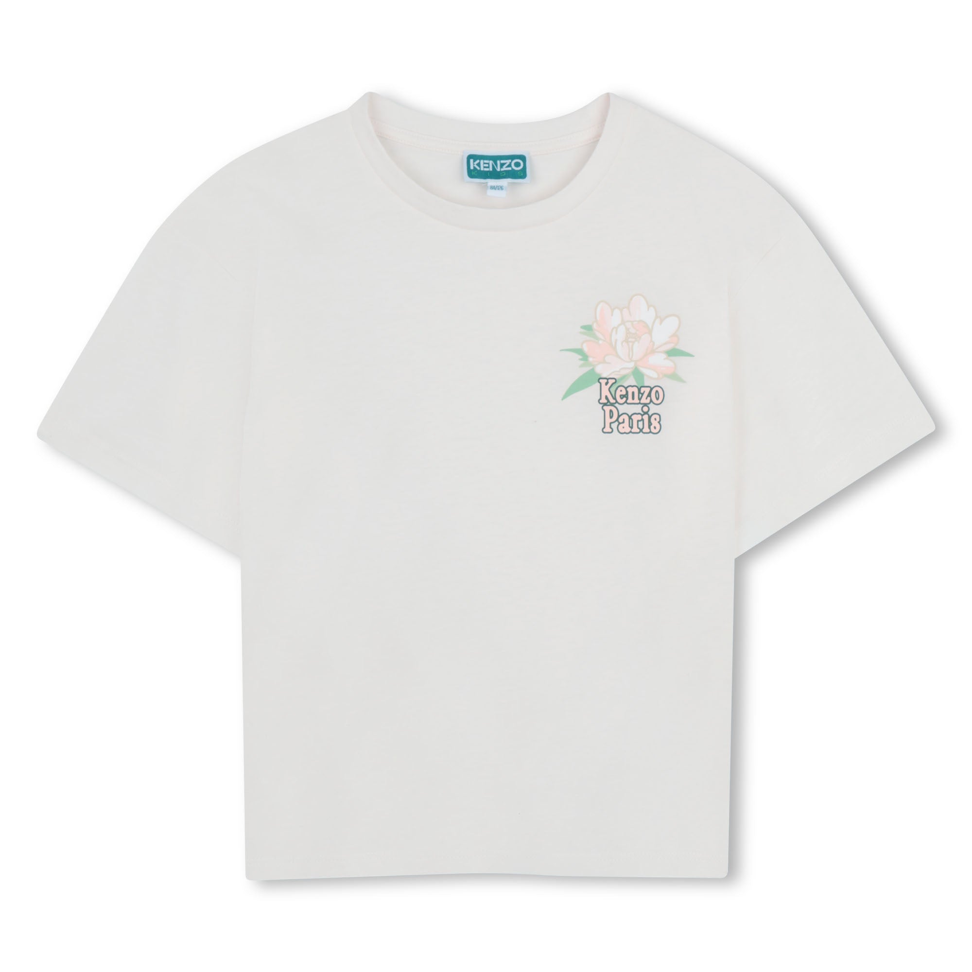 KENZOParis Peony Logo T-Shirt3617165984280SAVANNA