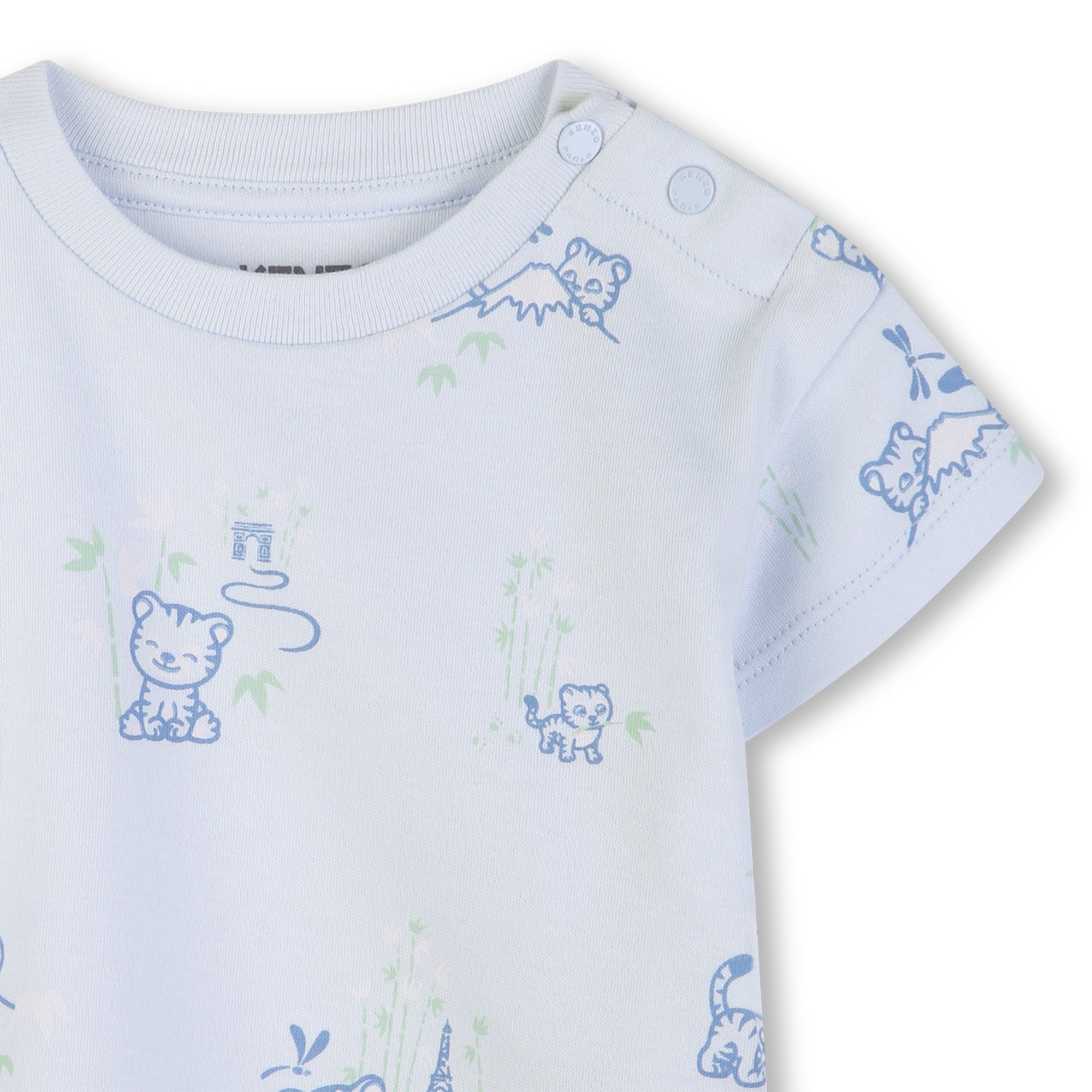KENZOTiger Trousers & T-Shirt SetSAVANNA