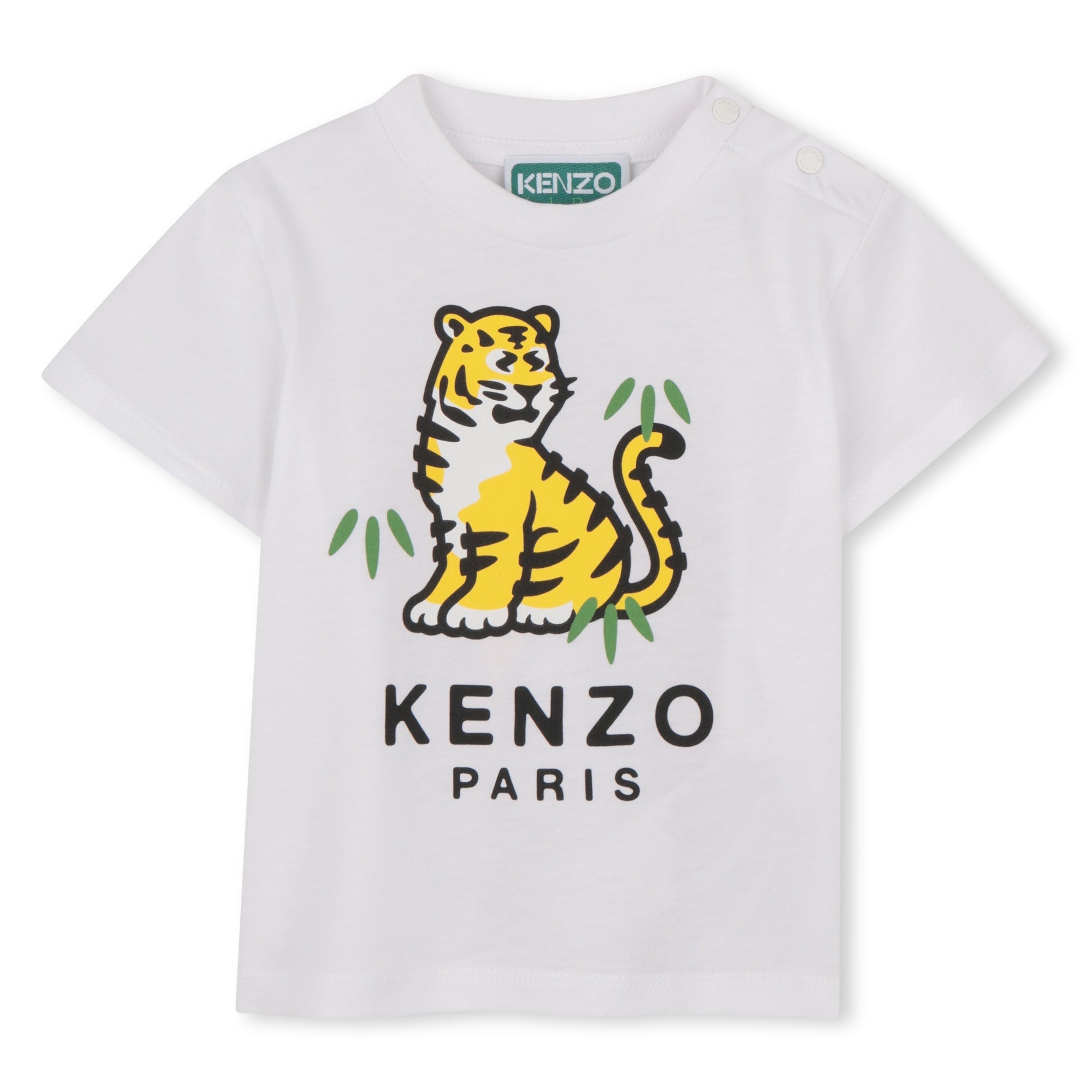 KENZOYounger Tiger Logo T-Shirt3617166005779SAVANNA
