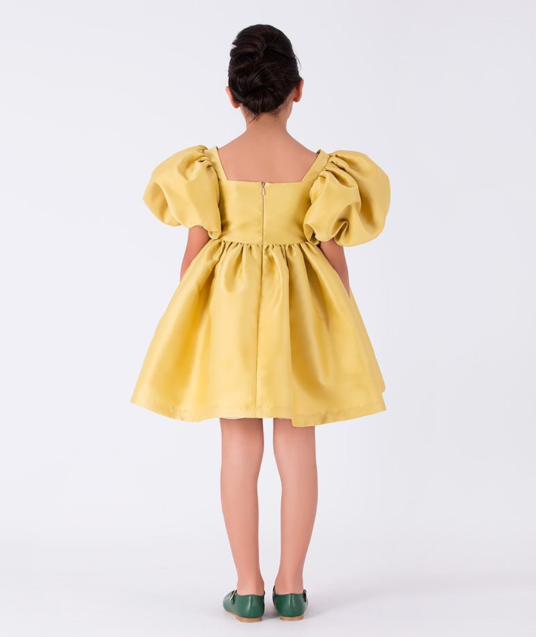 Mama LumaBalloon Sleeve Bow Dress9320000182720SAVANNA