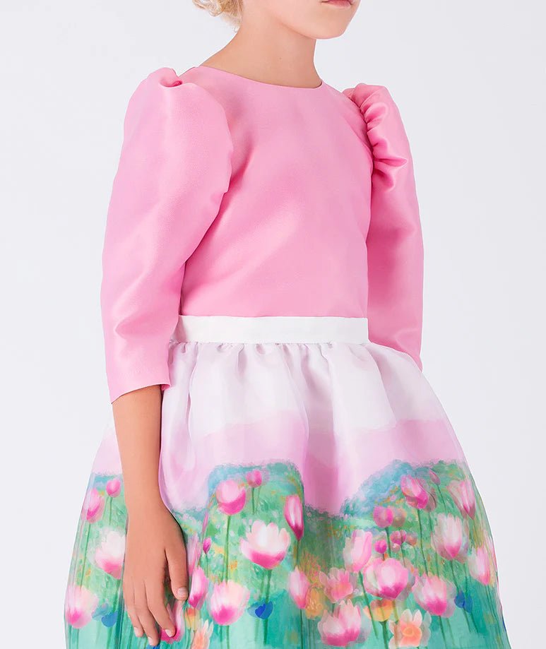 Mama LumaFlowers Silky Satin Skirt9320000184274SAVANNA