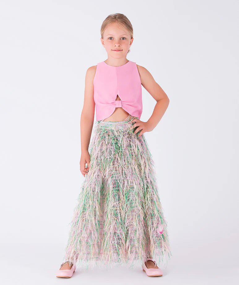 Mama LumaFringed Jacquard Trousers9320000191401SAVANNA