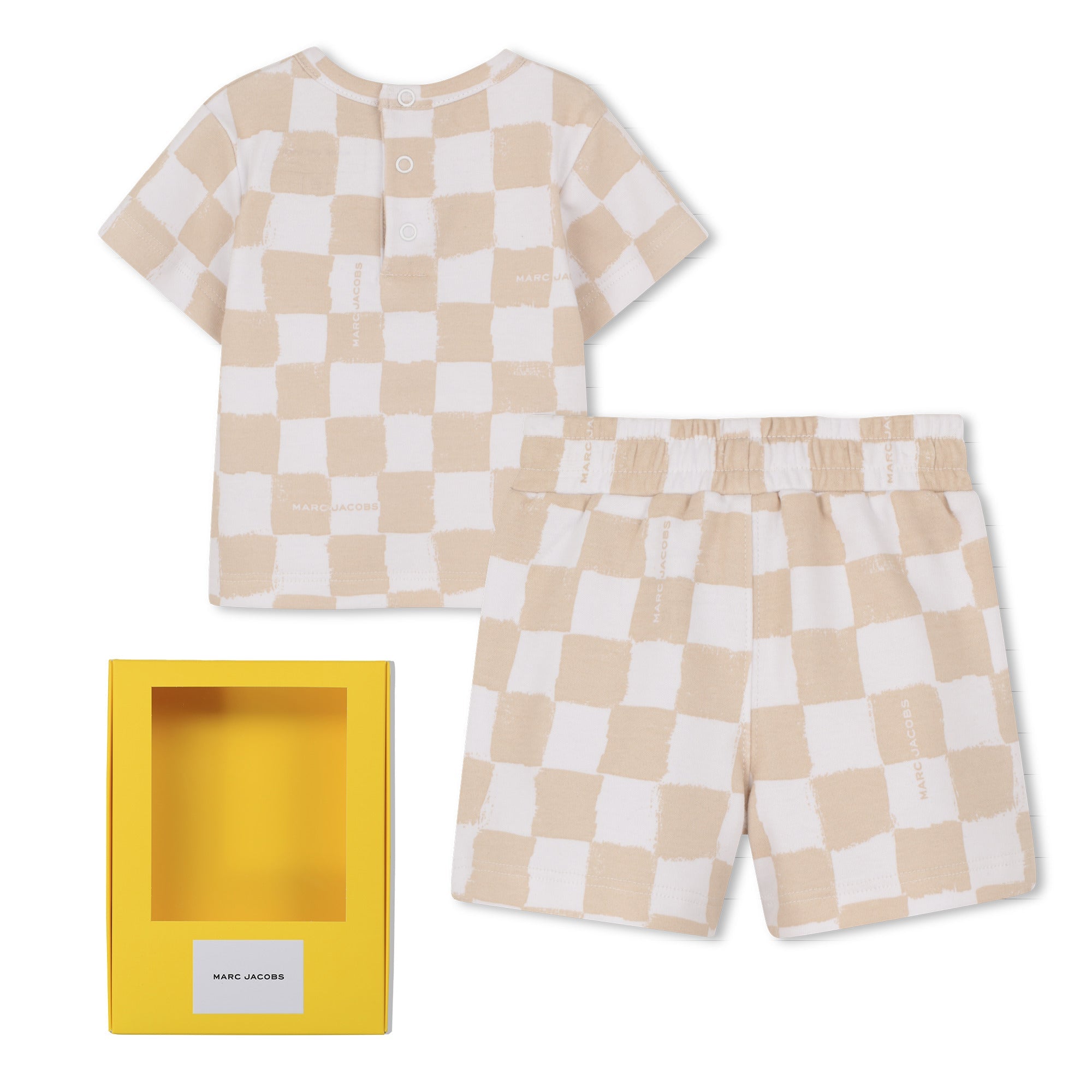 MARC JACOBSChecked Logo Shorts Set3617165873799SAVANNA