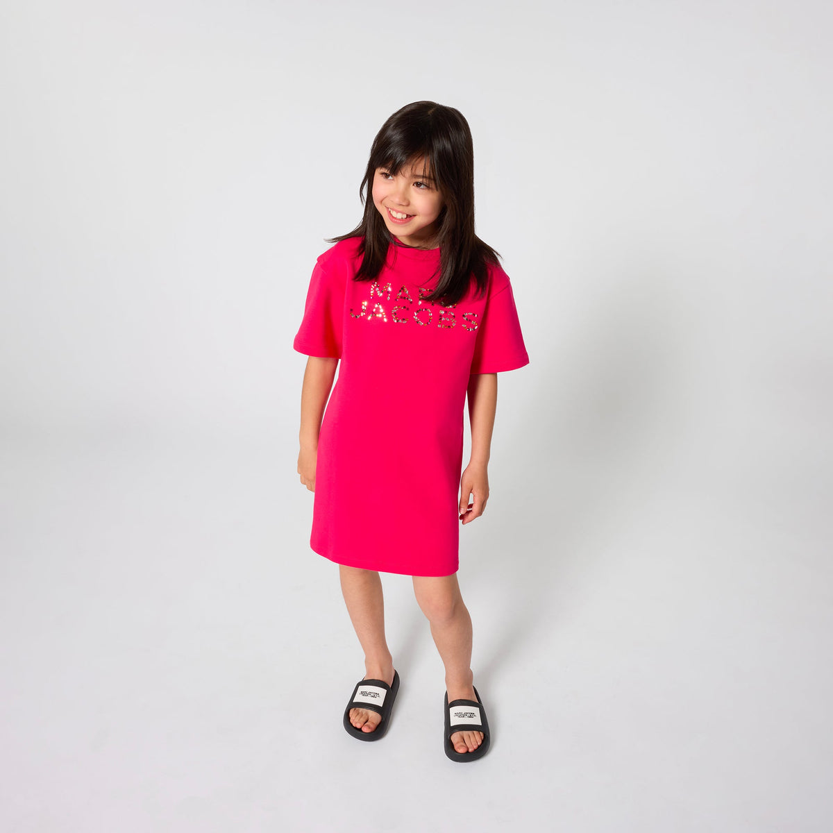 MARC JACOBSRhinestone Logo DressSAVANNA
