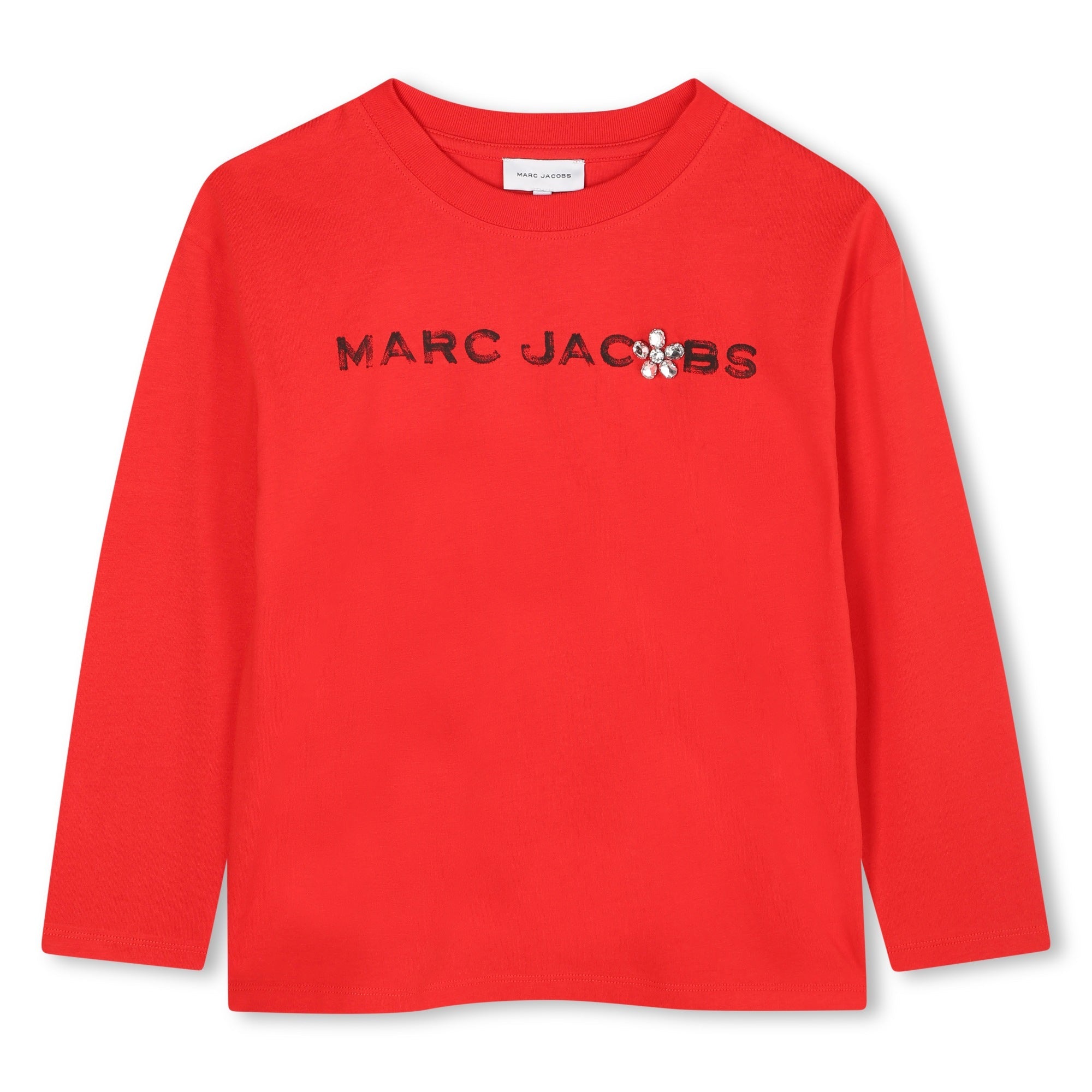 MARC JACOBSRhinestone Logo T-ShirtSAVANNA