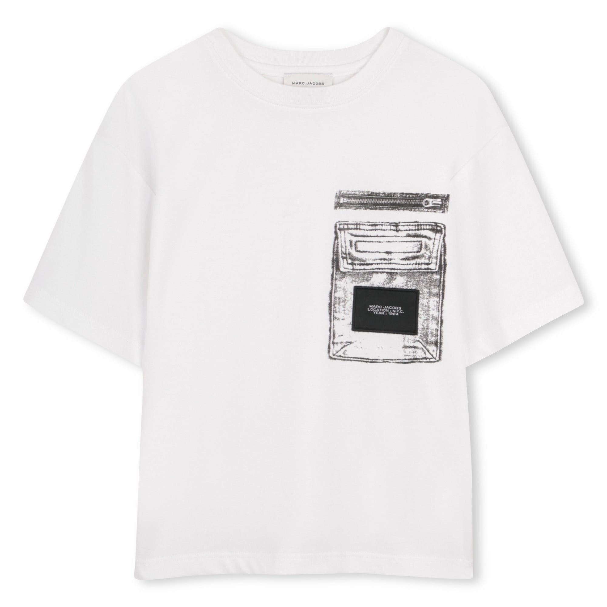 MARC JACOBSZip Logo T-Shirt3617165960284SAVANNA