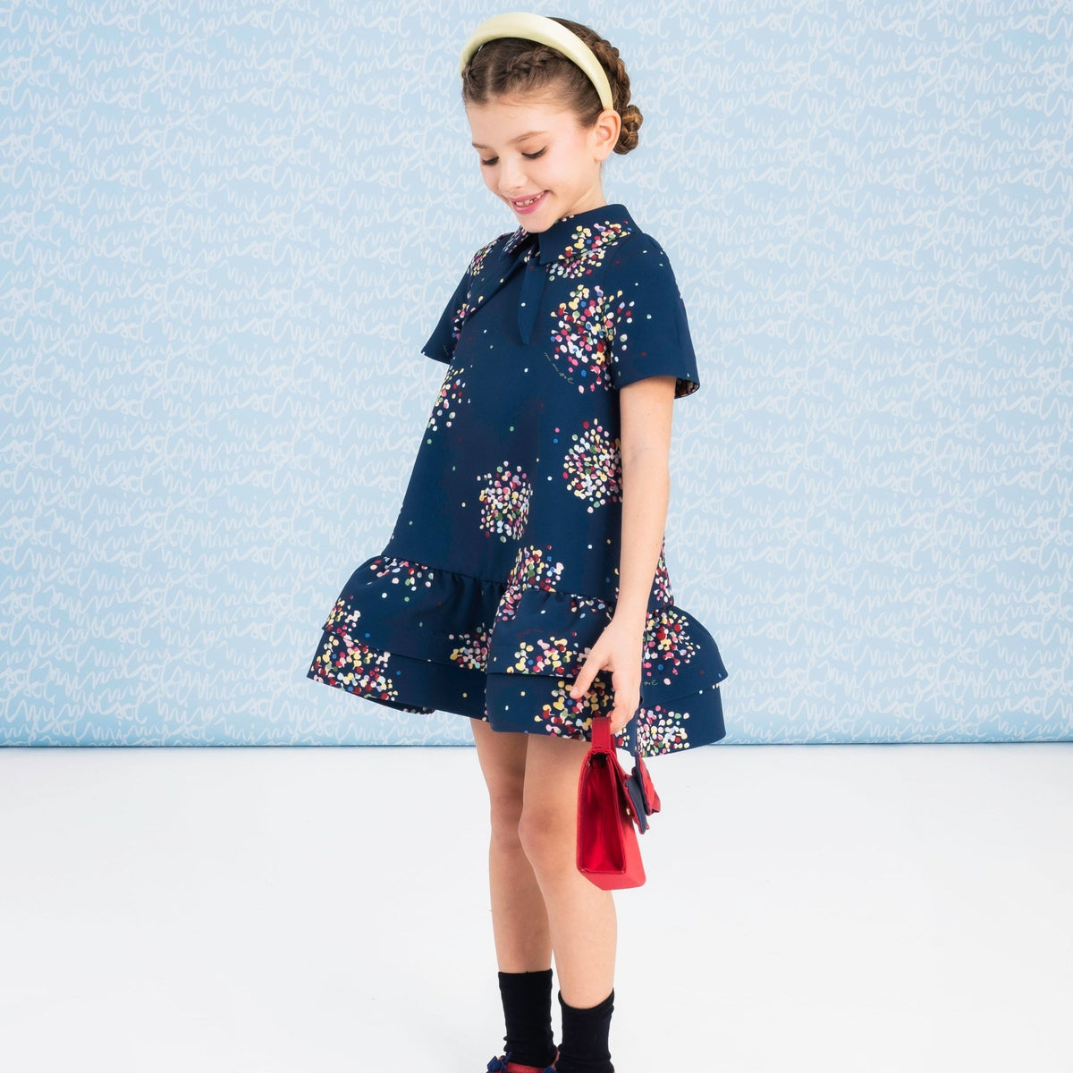 Mi Mi SolFirework Print Dress8051167938660SAVANNA