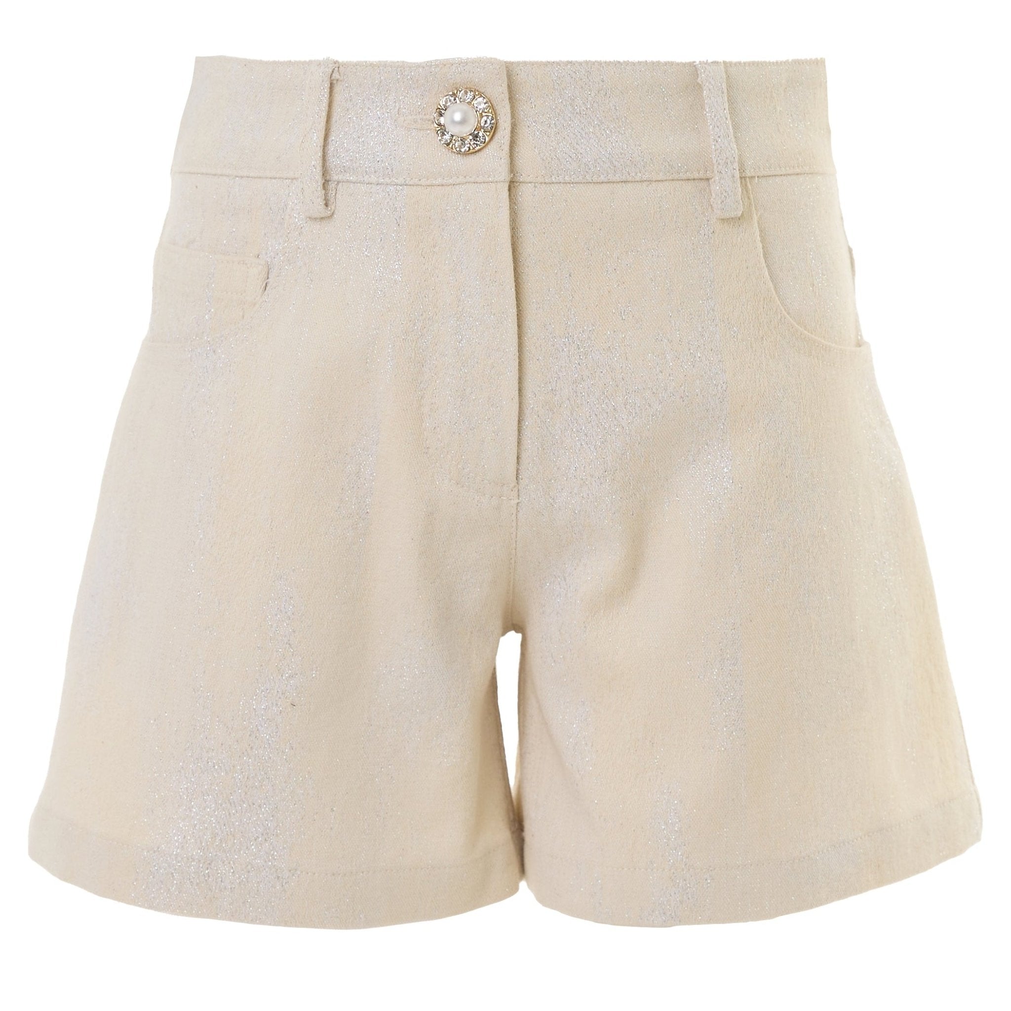 Mi Mi Sol Floral Jacquard Shorts SAVANNA