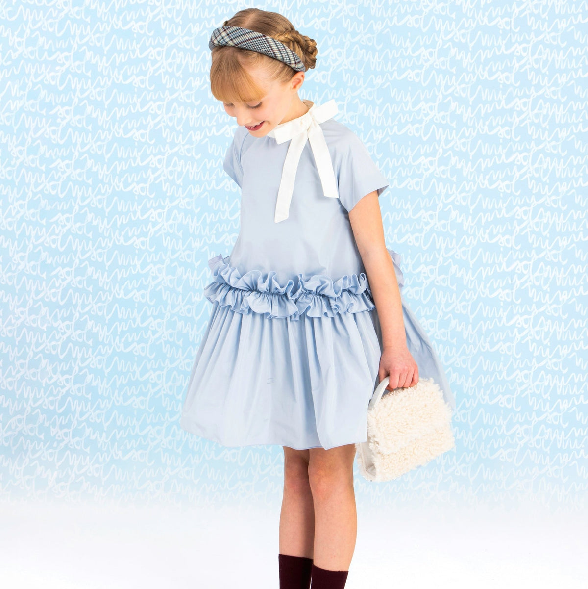 Mi Mi SolRuffled Taffeta Dress8051167968032SAVANNA
