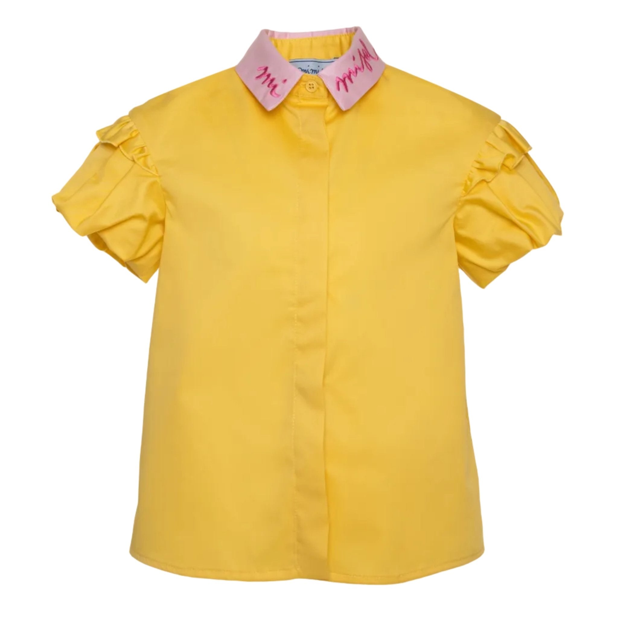 Mi Mi SolRuffled Trim Blouse8051167846446SAVANNA