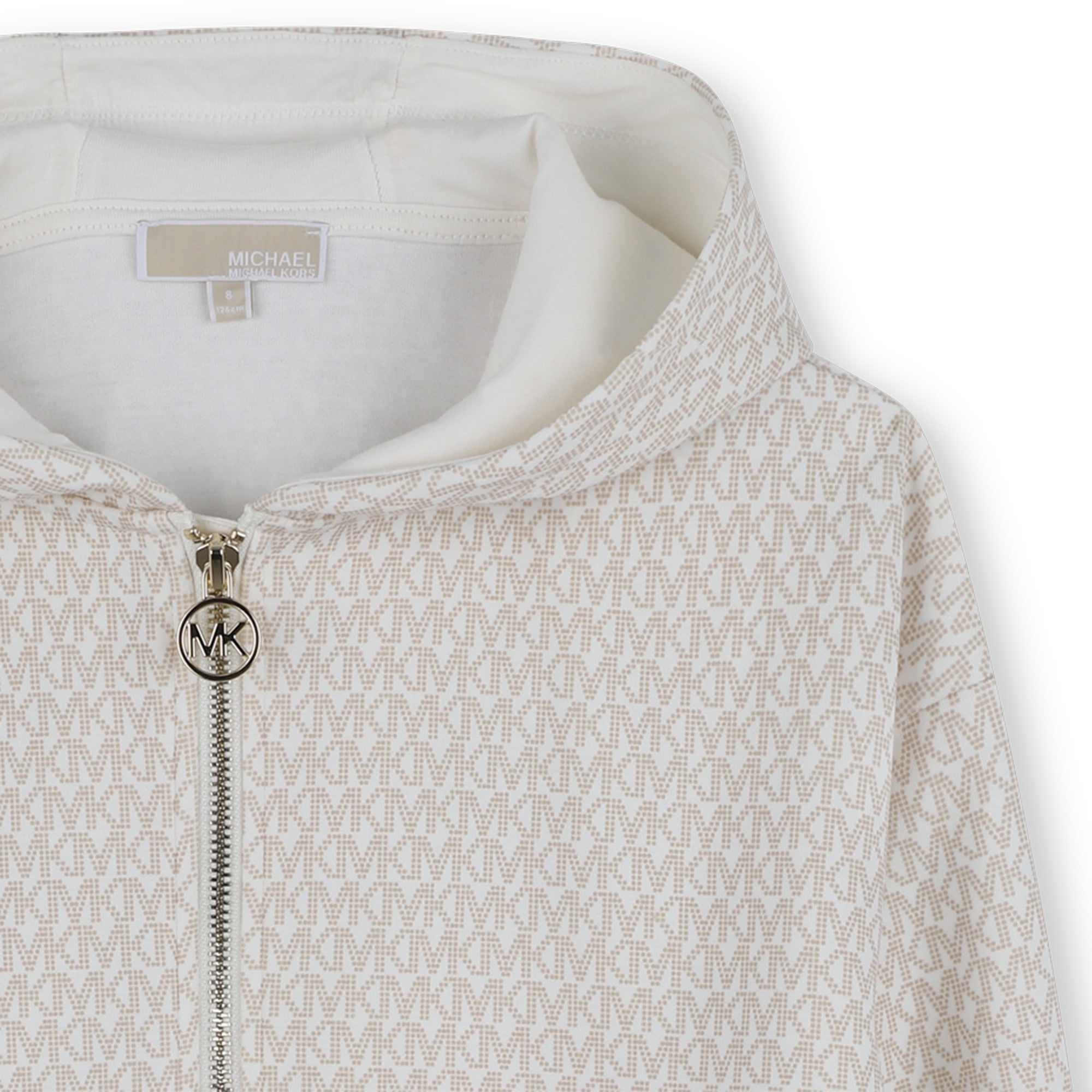 Michael KorsLogo Hooded Zip Up Top3617165832895SAVANNA
