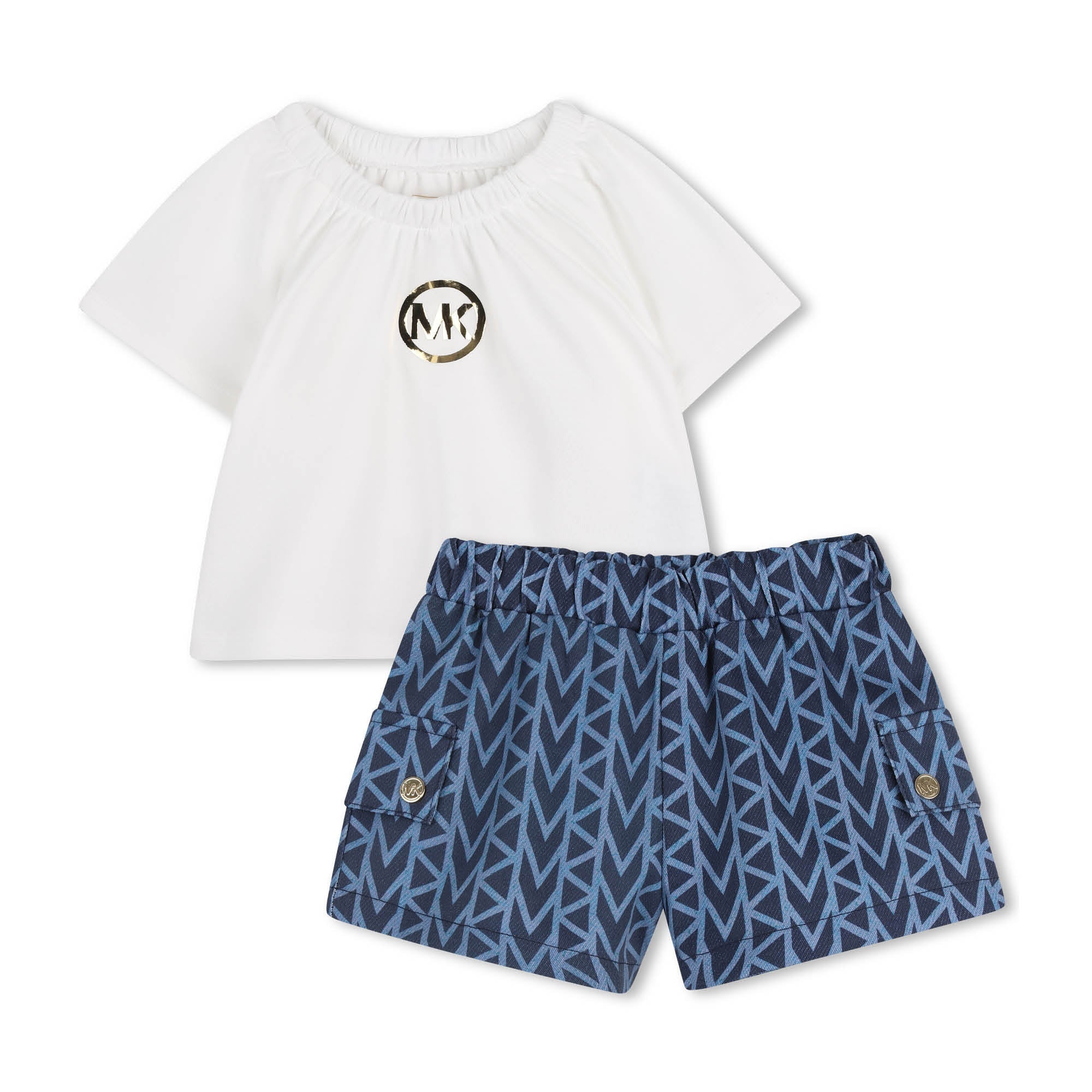Michael KorsLogo T-Shirt & Shorts SetSAVANNA