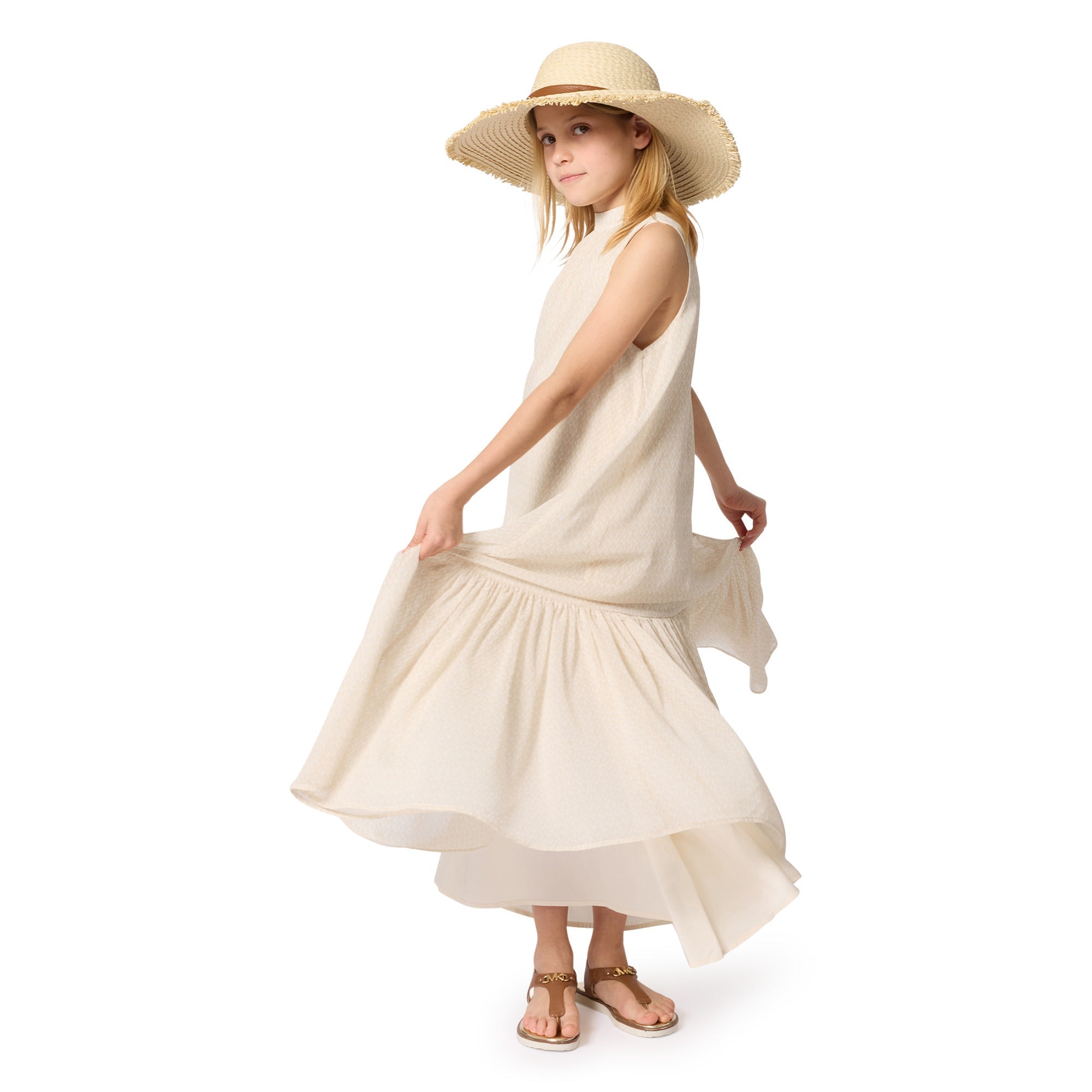 Michael KorsMonogram Ruffle DressSAVANNA
