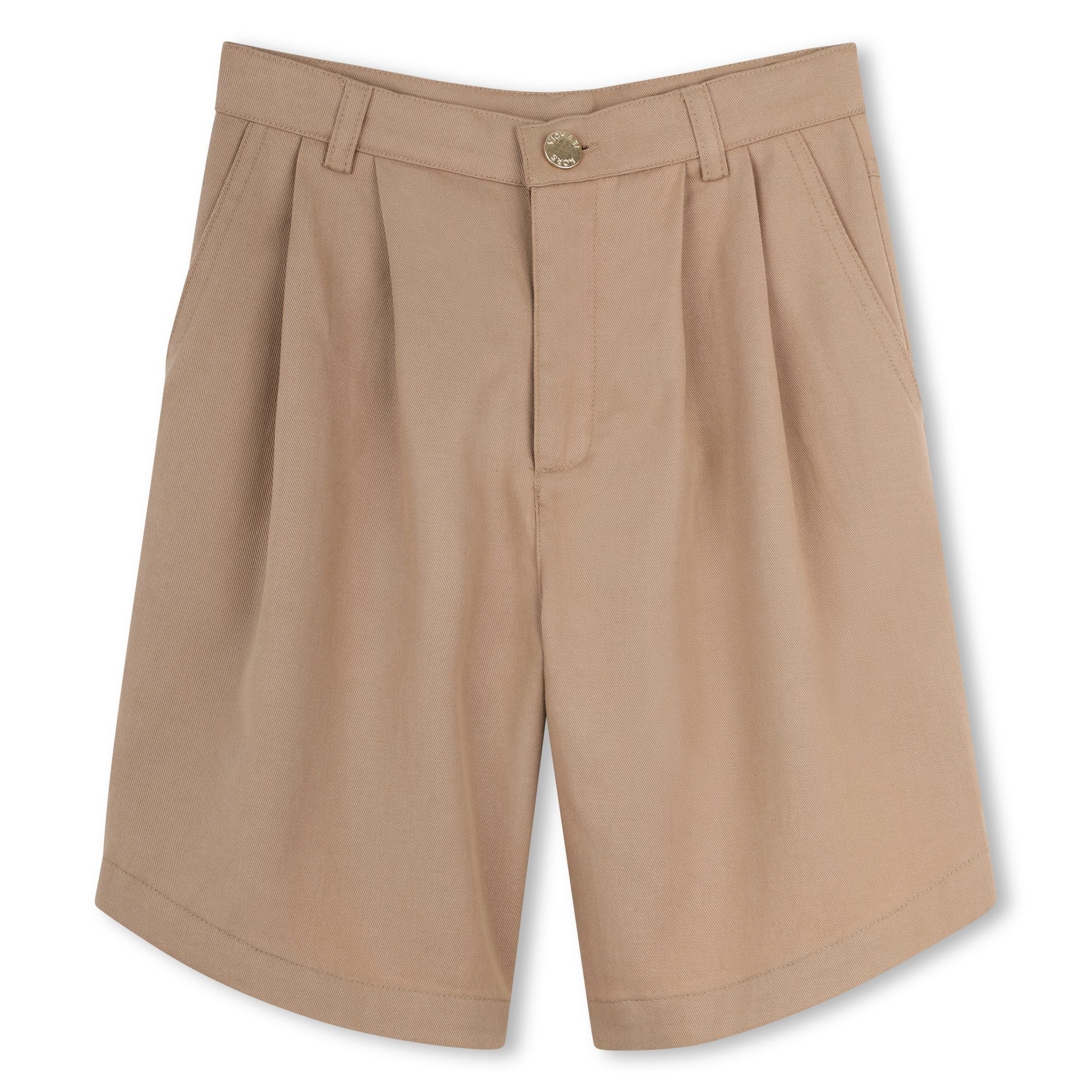 Michael KorsPleated Diagonal Pocket ShortsSAVANNA