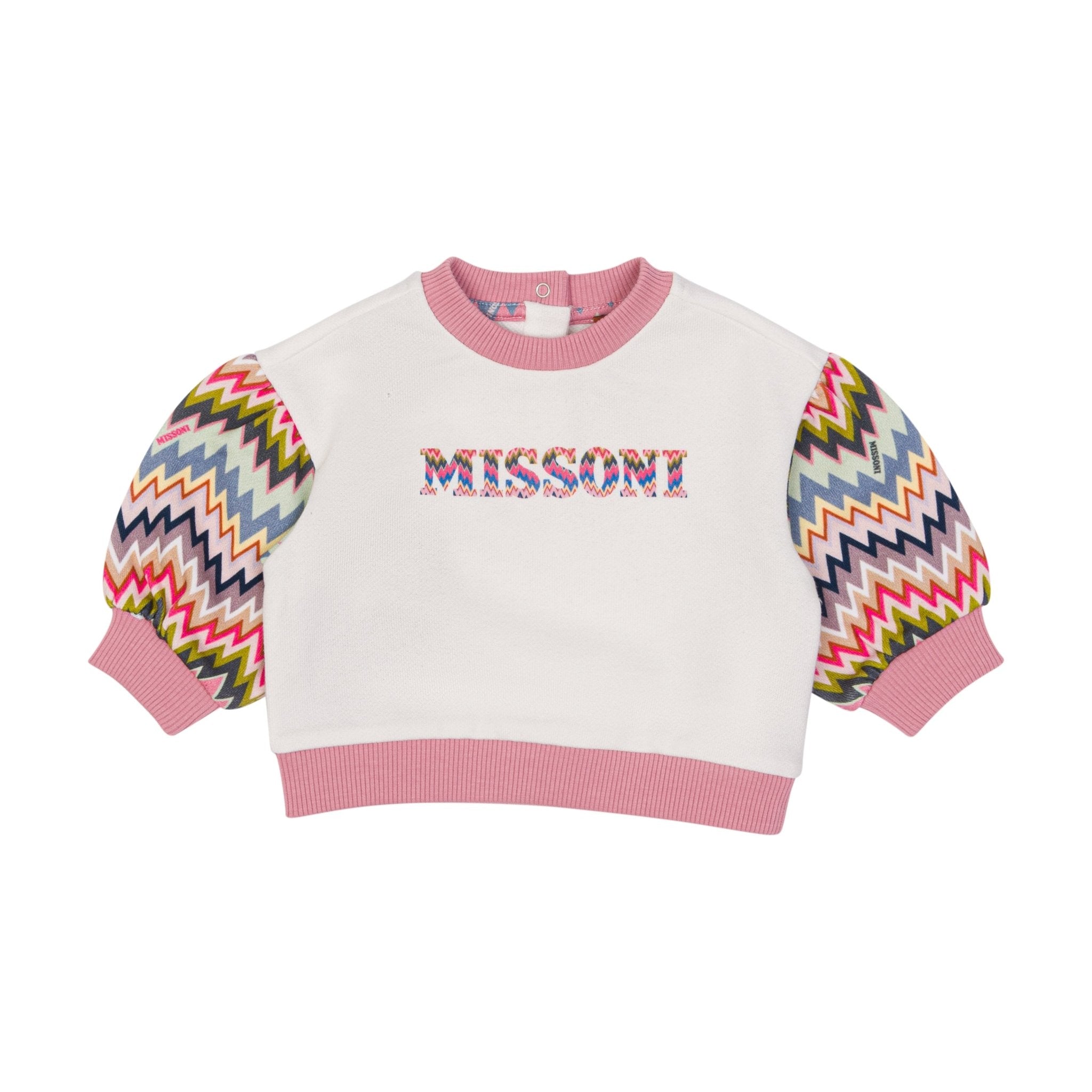 MISSONISleeve Zigzag Sweatshirt8059774036724SAVANNA