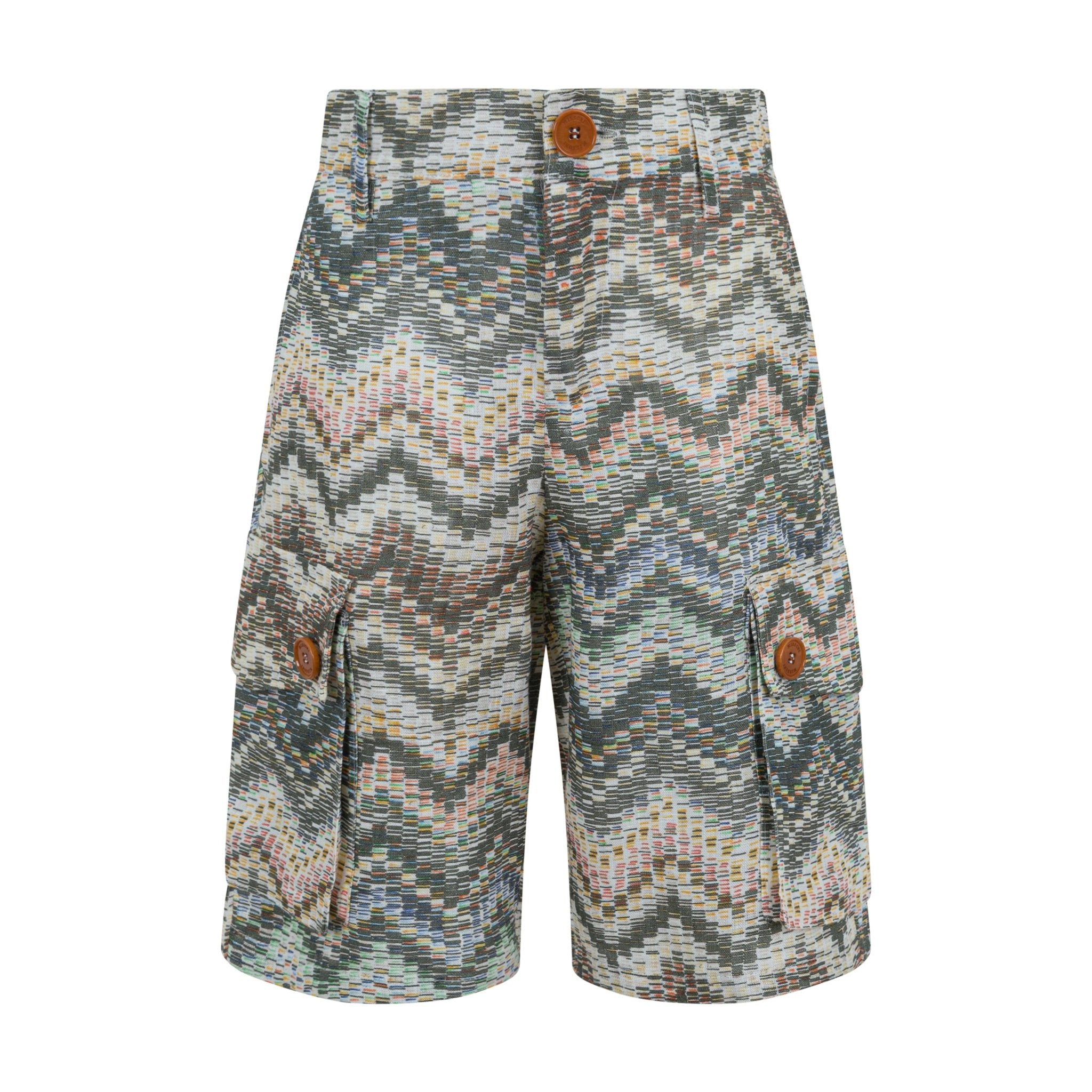 MISSONIZigzag Button Shorts8059774334028SAVANNA