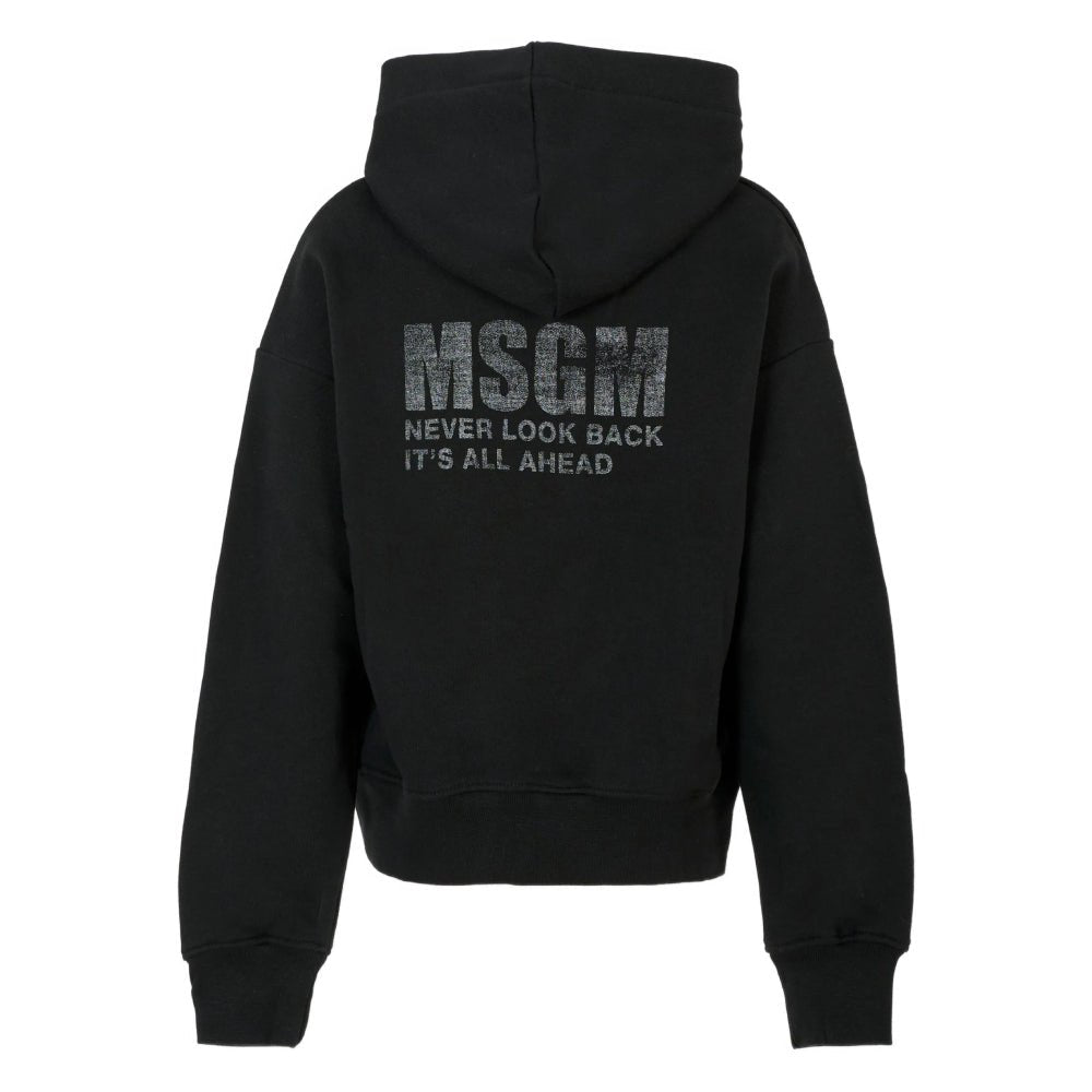 MSGMCrystal Embellished Logo Hoodie8051883396997SAVANNA