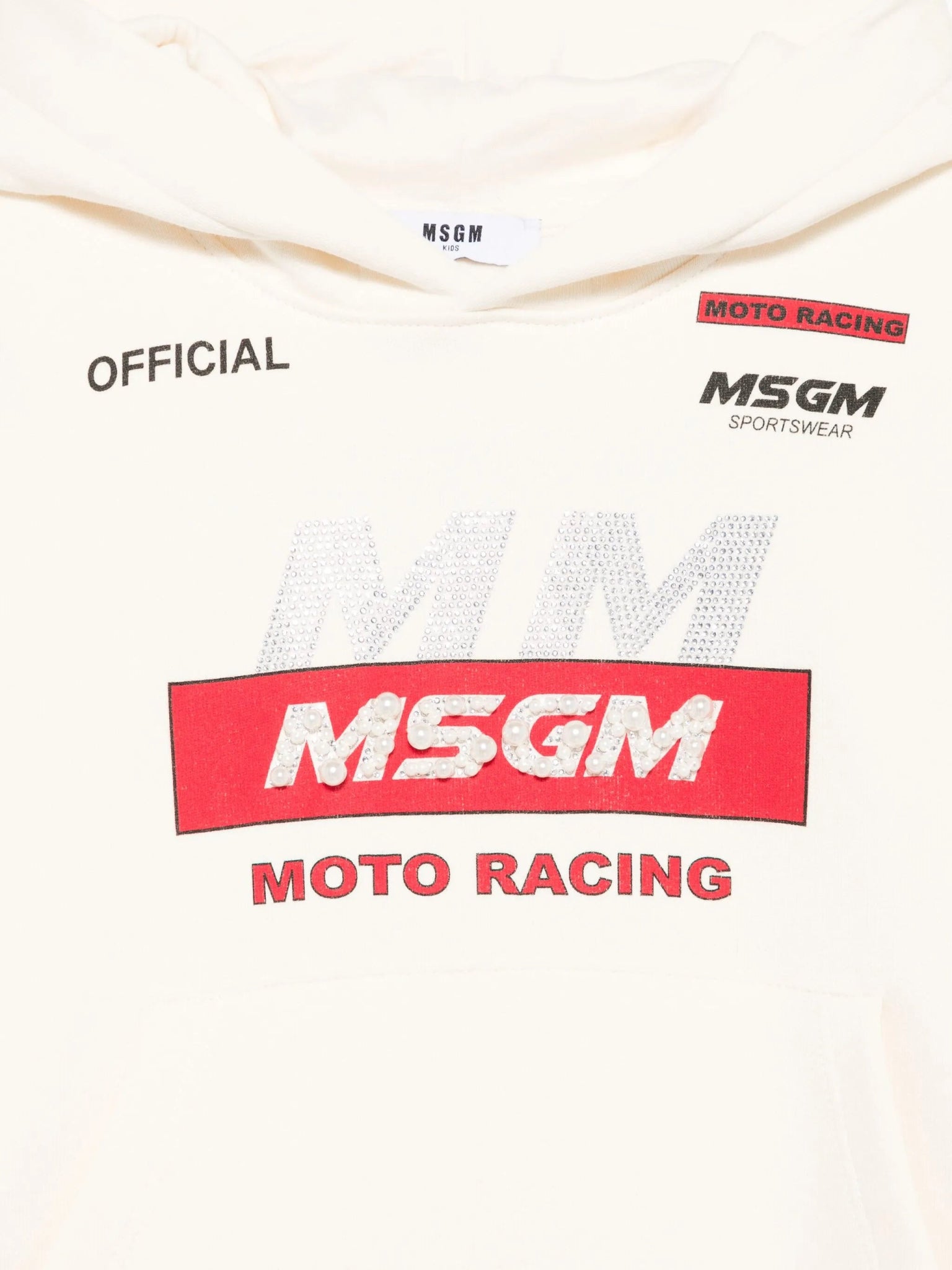 MSGMCrystal Logo Embroidered Hoodie8051883387643SAVANNA