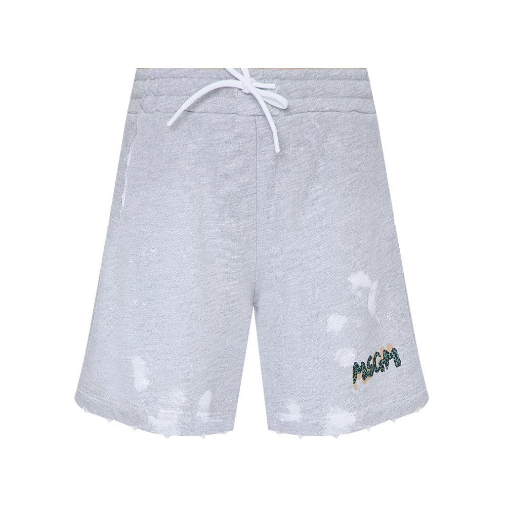 MSGMDiagonal Fleece Shorts8051883335019SAVANNA