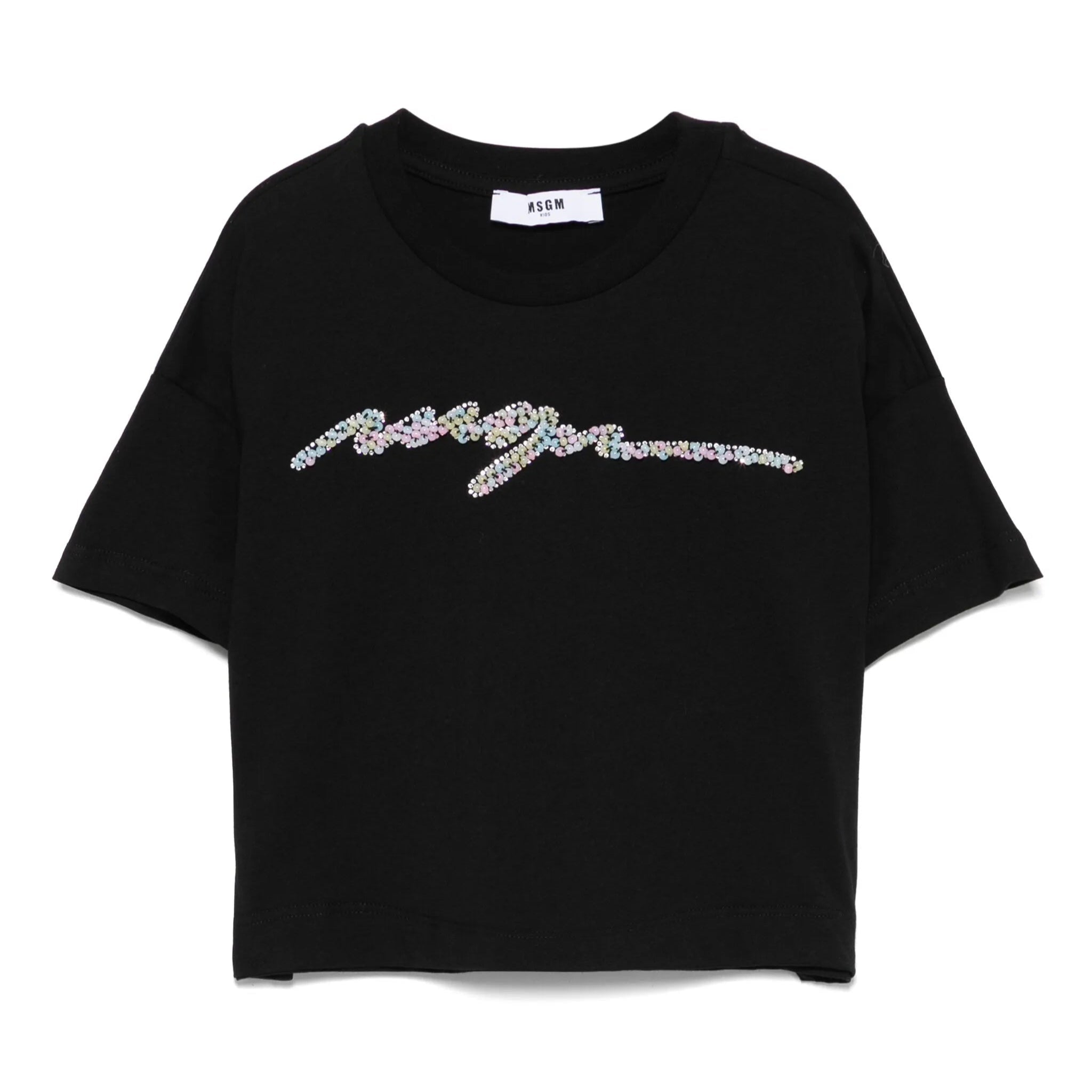 MSGMEmbellished Jersey T-shirt8051883347821SAVANNA