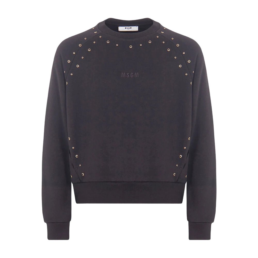MSGMGold Stud Embellished Sweatshirt8051883389234SAVANNA
