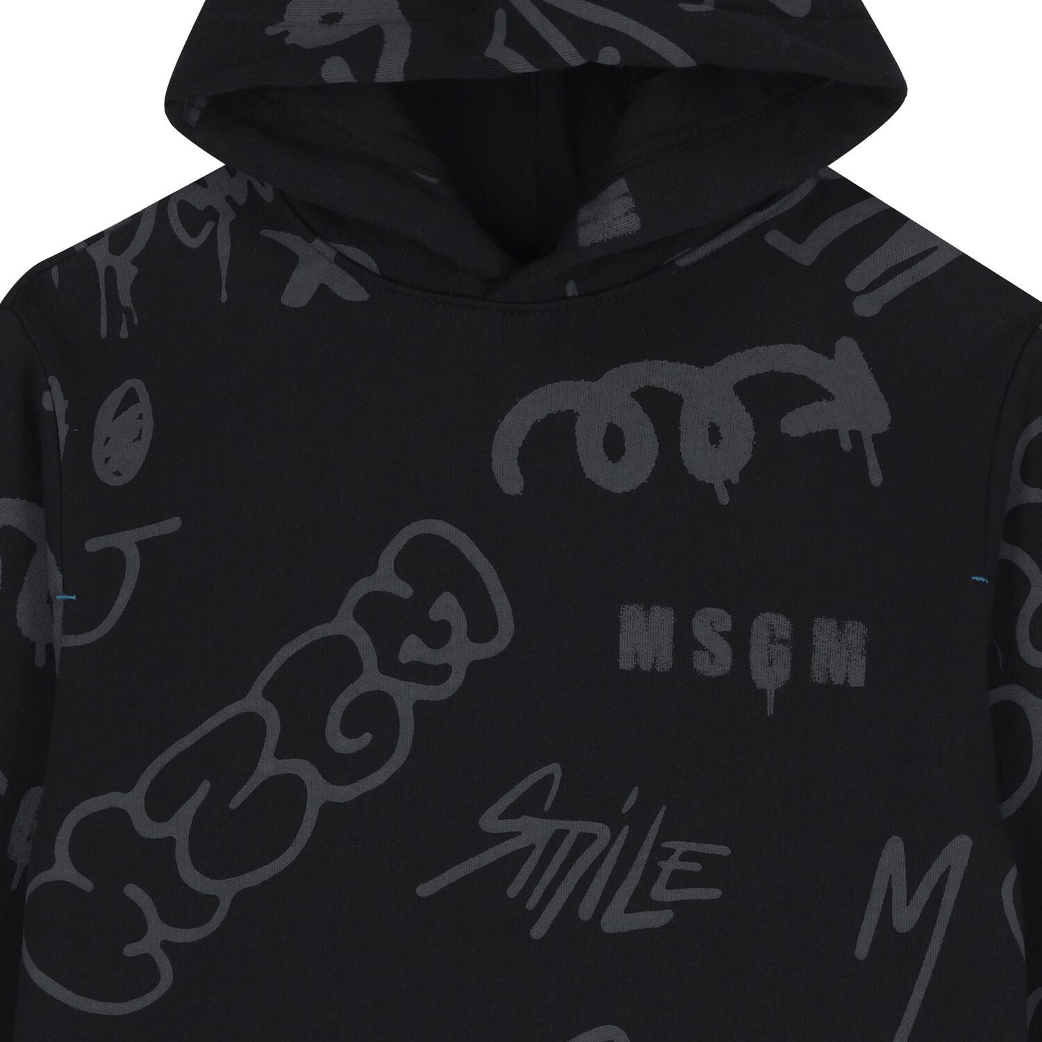 MSGMGraphic Logo Print Hoodie8051883381719SAVANNA